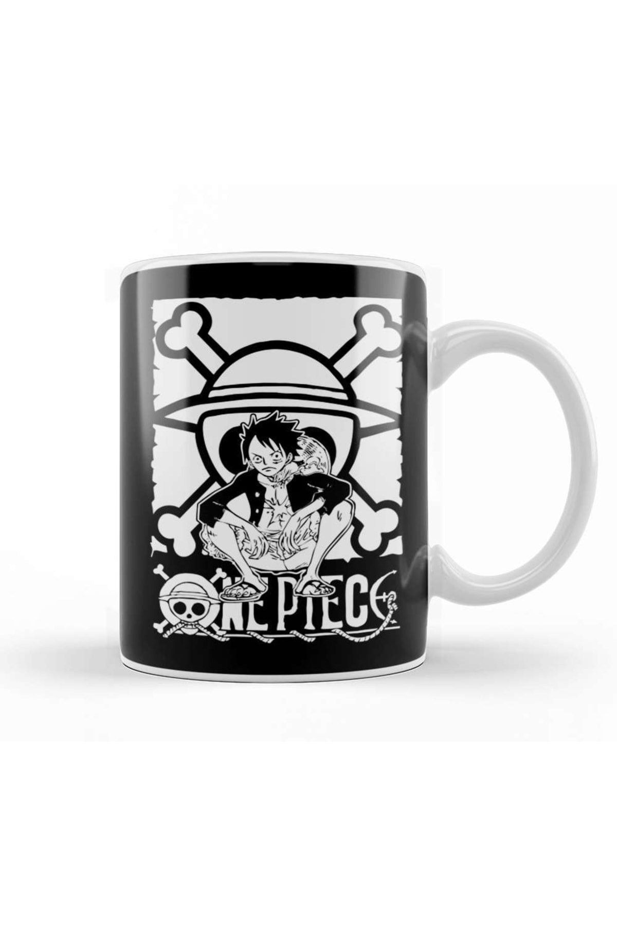 Straw Hat Peace One Piece Mug Porcelain