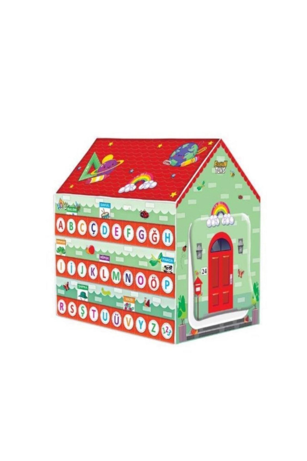 JOYFUL CH LD Homy Educational Play House Play Tent I Learn Letters And Colors Educational Tent