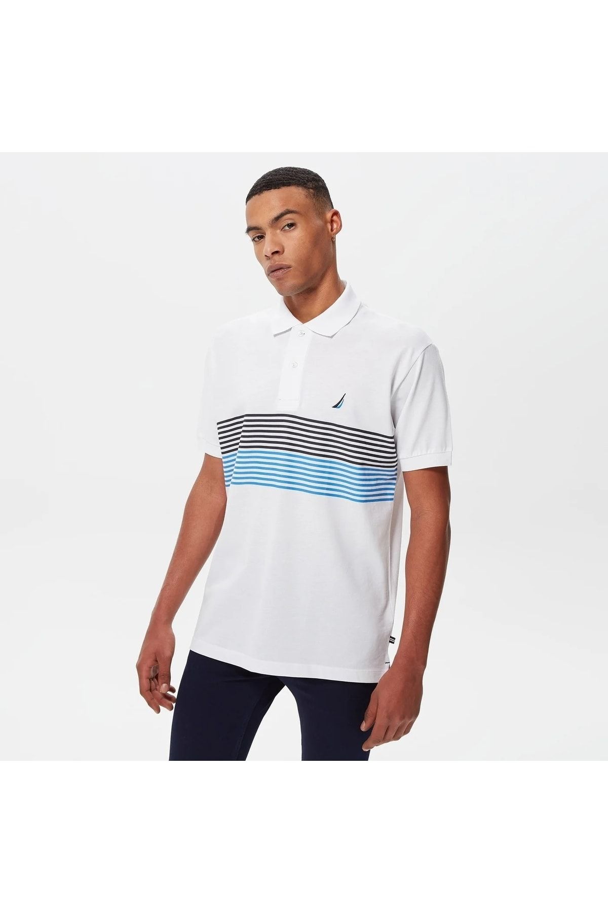 تیشرت یقه پولو مردانه Nautica