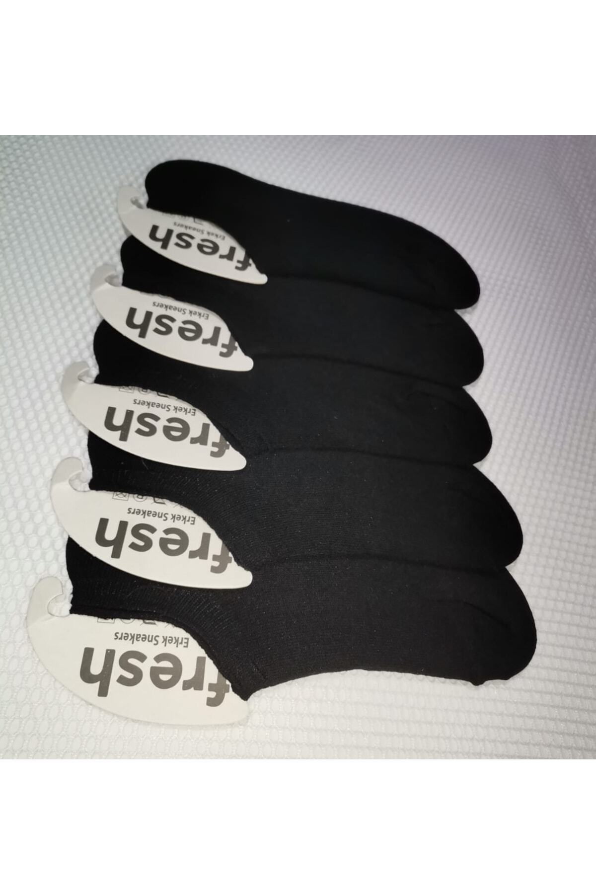 5 Li Erkek Sneakers Siyah Görünmez Çorap — görsel 4 · 3214836585170
