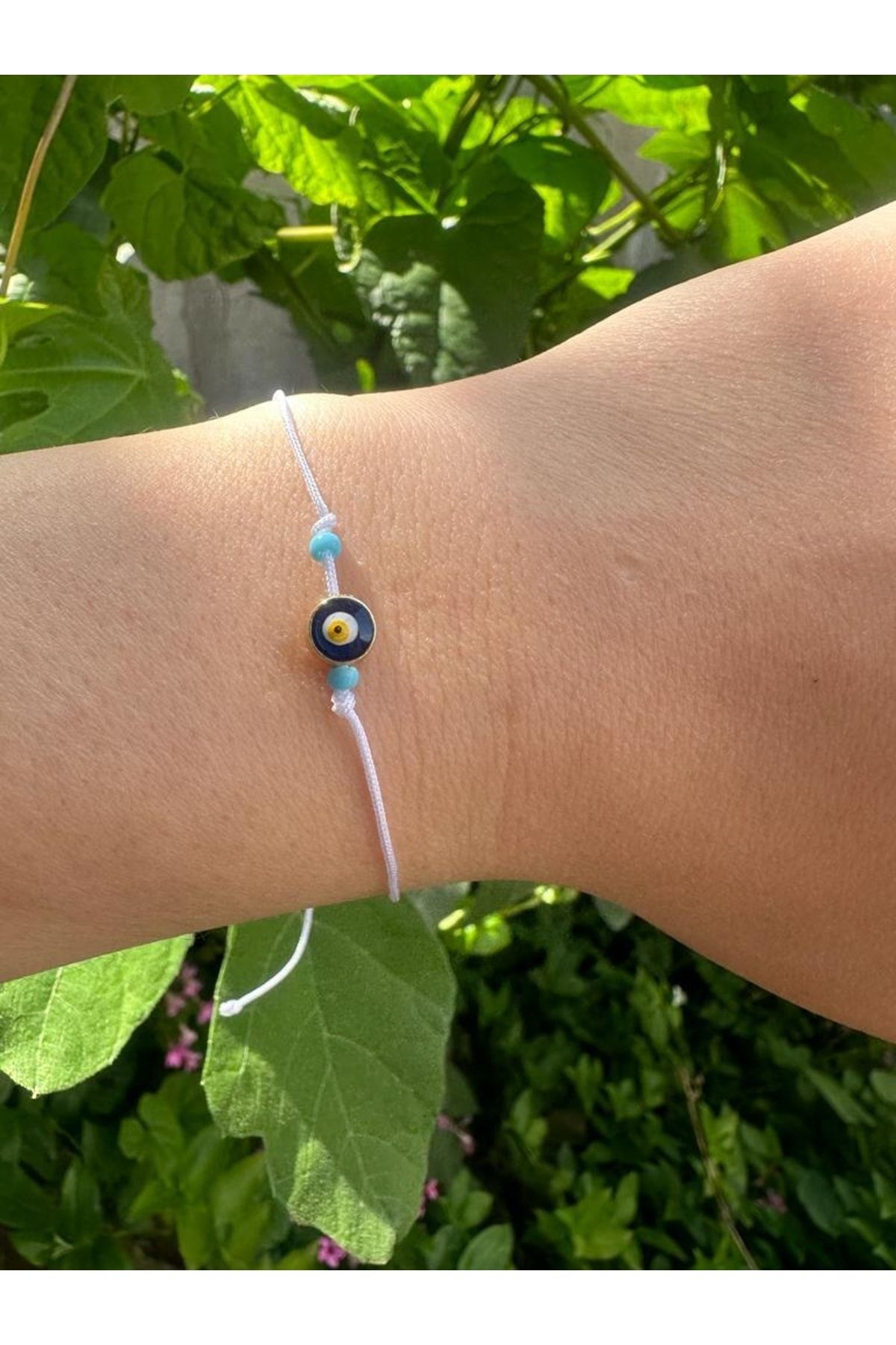 SYBELLE KOZMETİK-Elevator Macrame Evil Eye Themed Bracelet 1