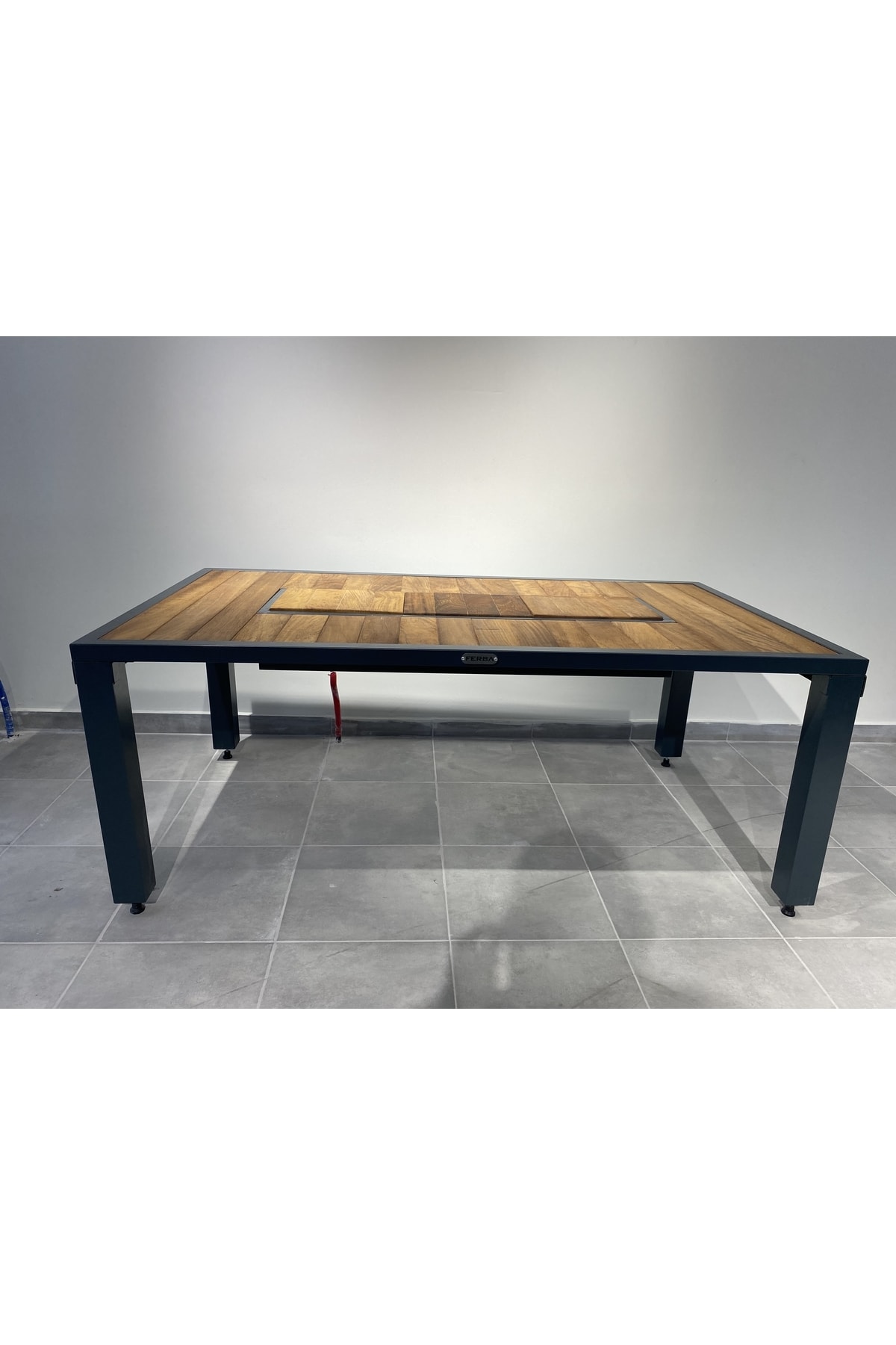 Design Iroko Bahçe Mangal Masa 6
