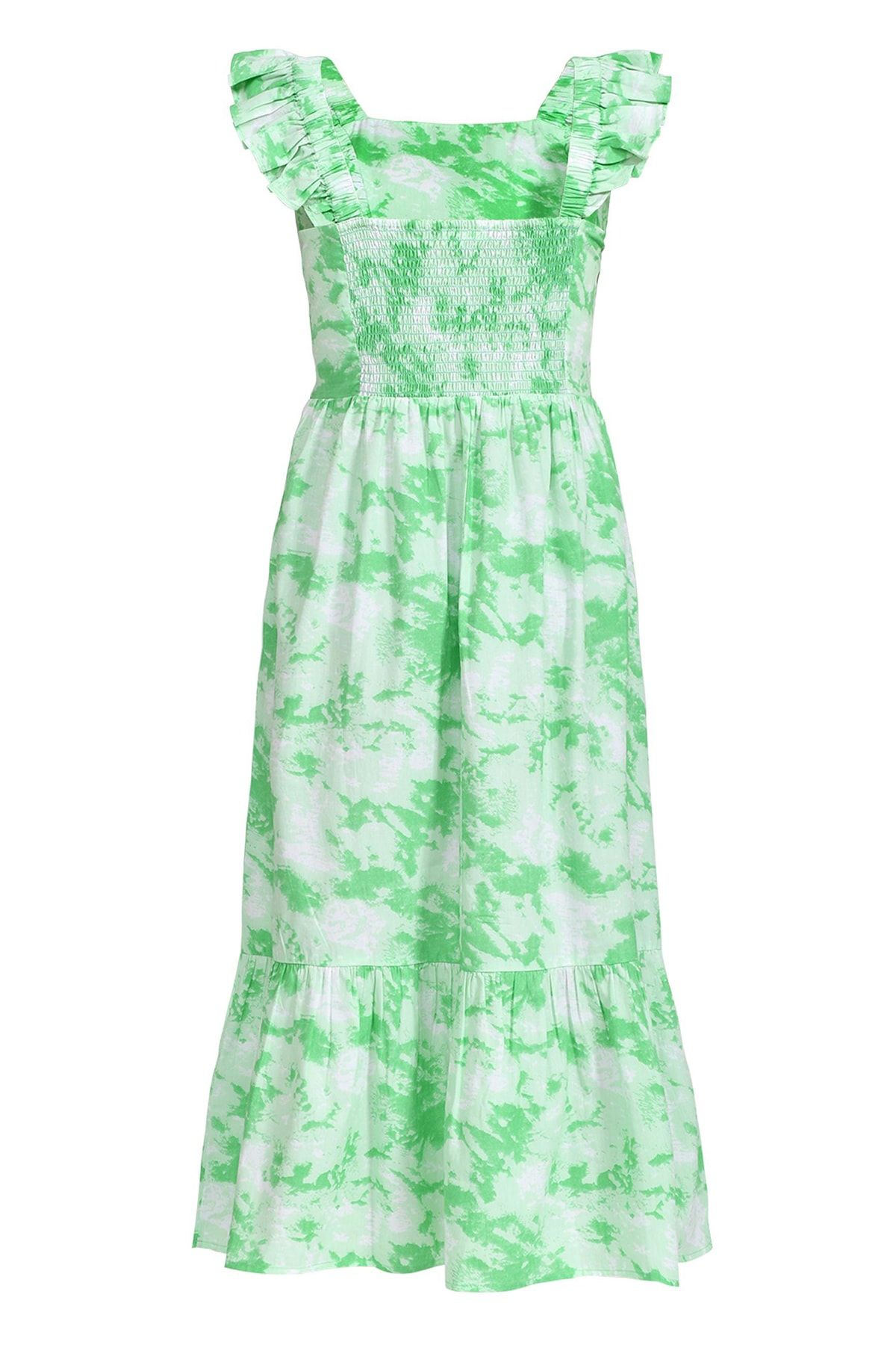 Sister's Point-Kleid Damen/Mädchen Grüner Kamm. 2