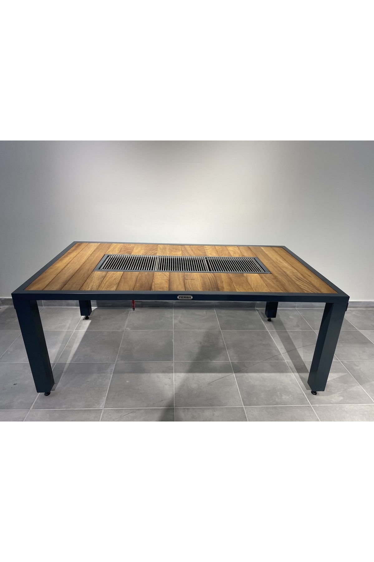 Design Iroko Bahçe Mangal Masa 4