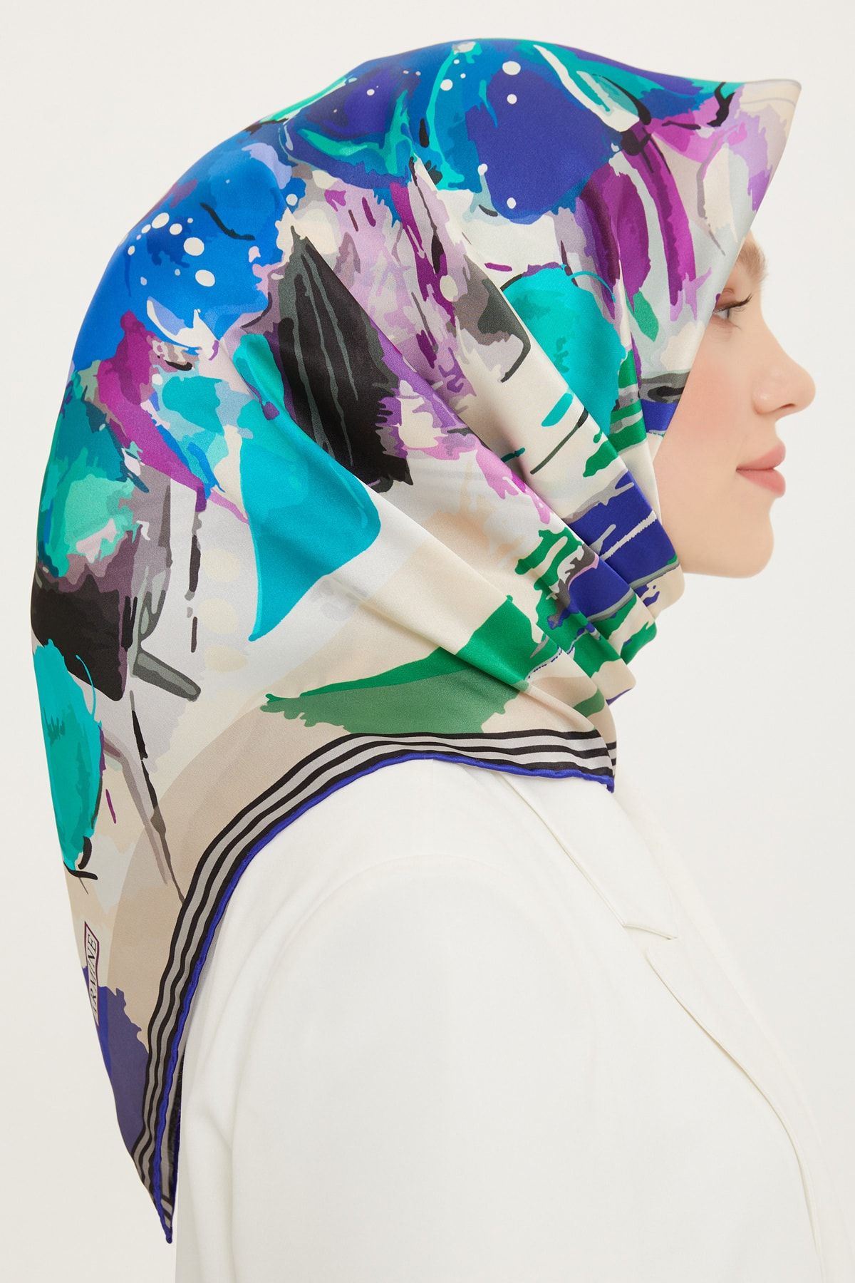 روسری حجاب IPEK SCARF 8713D SURA نوستالژی Armine