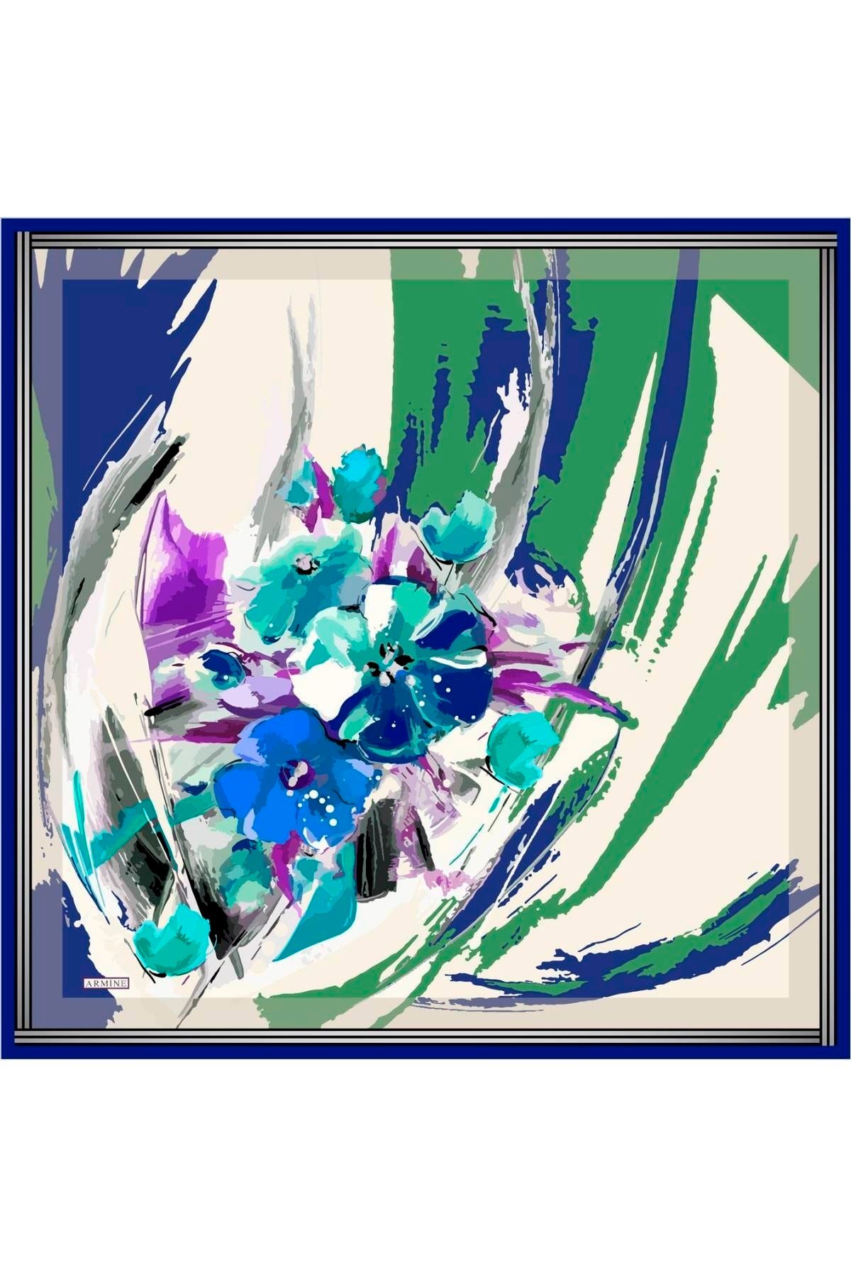 روسری حجاب IPEK SCARF 8713D SURA نوستالژی Armine