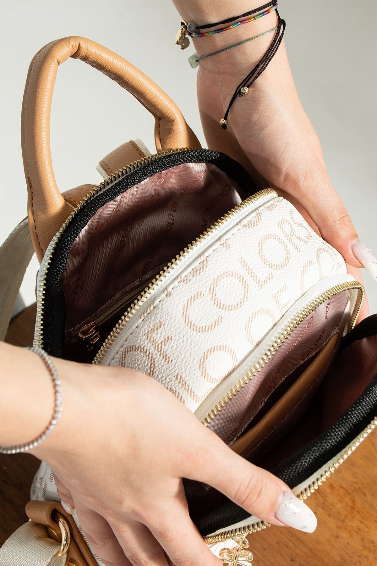 Campus backpack 23 in signature rose print discount