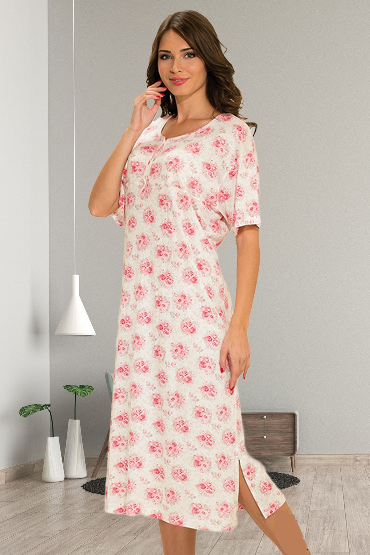 Viscose nightgown sales