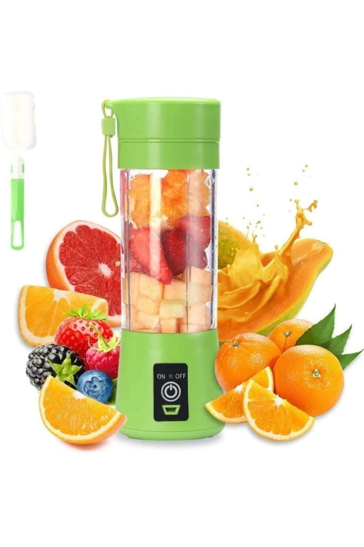 STFAST Taşınabilir Şarjlı El Blender Shaker Smootie Hızlı Bebek Maması Hazırlama Aleti 6 Bıçaklı Mavi fotoğrafı 6 (önizleme)