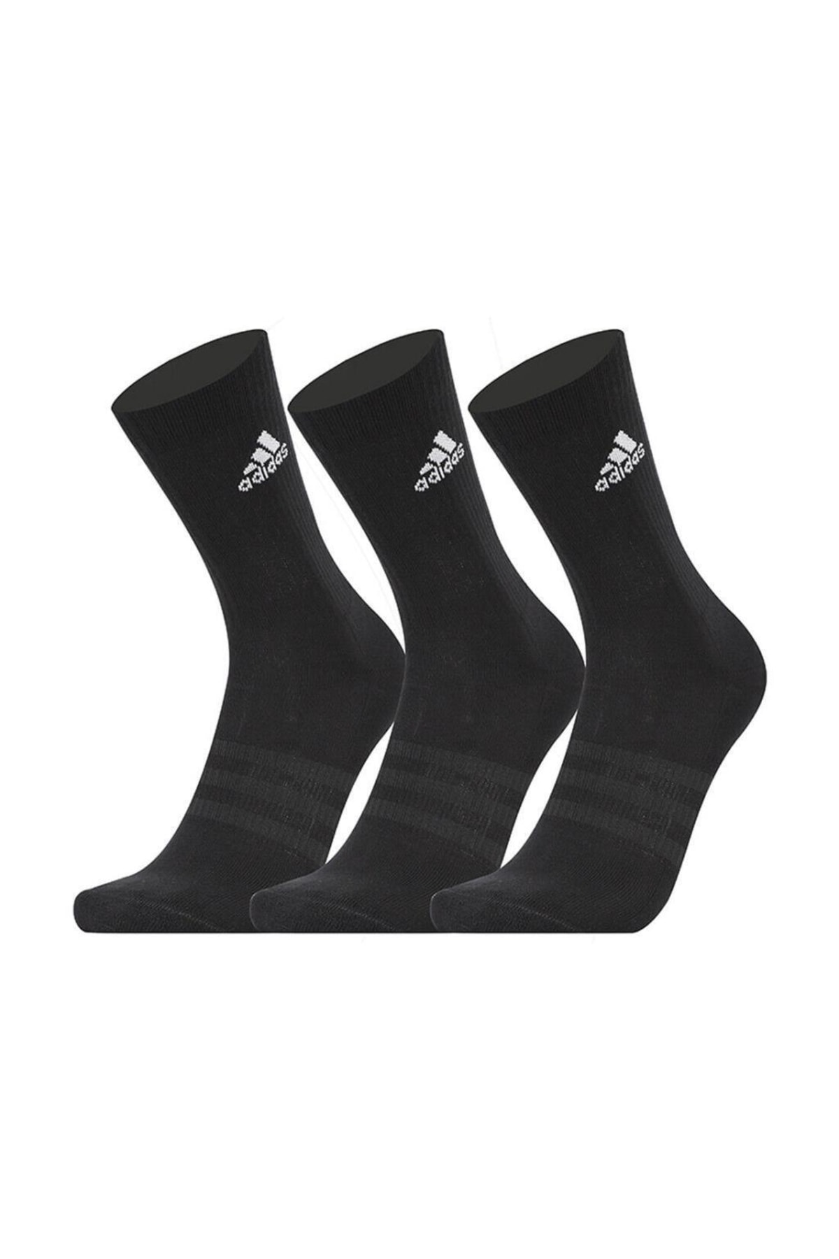 آدیداس جوراب ورزشی کوسن‌دار مشکی Ic1310 Spw Crow بسته 3 عددی