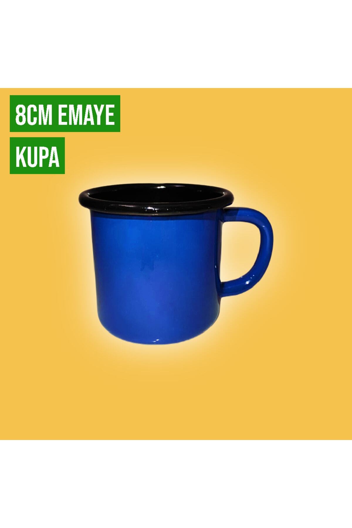 Emaye Kupa 350 ml Emaye Bardak Kampçı Kupası