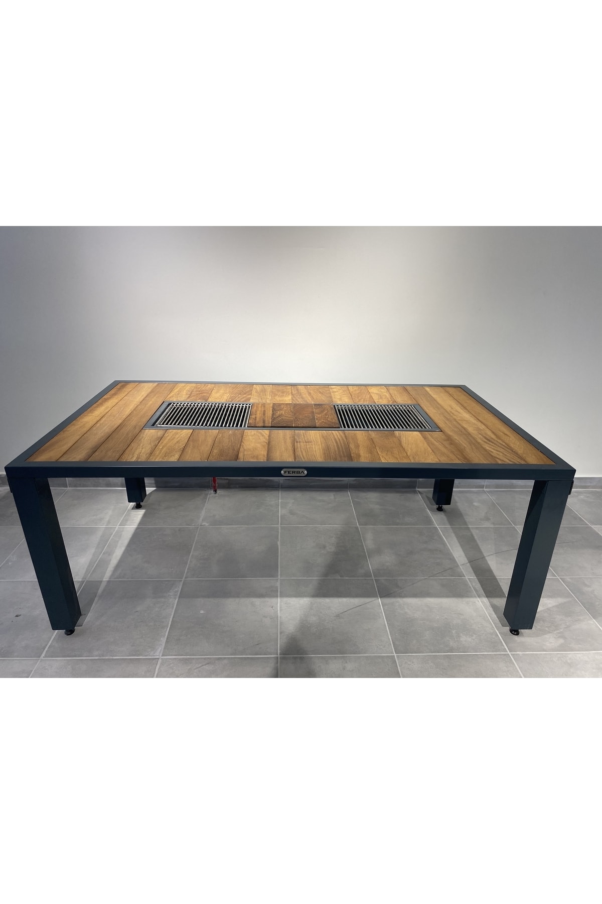 Design Iroko Bahçe Mangal Masa 5