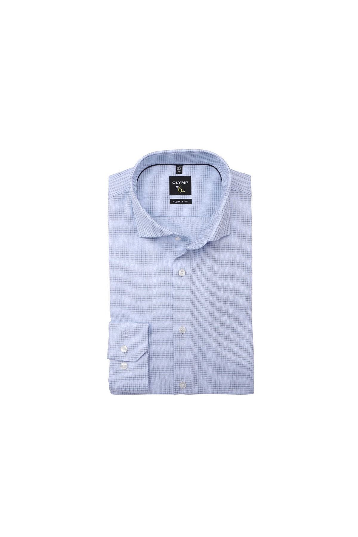 OLYMP Hemd Blau Regular Fit Fast ausverkauft