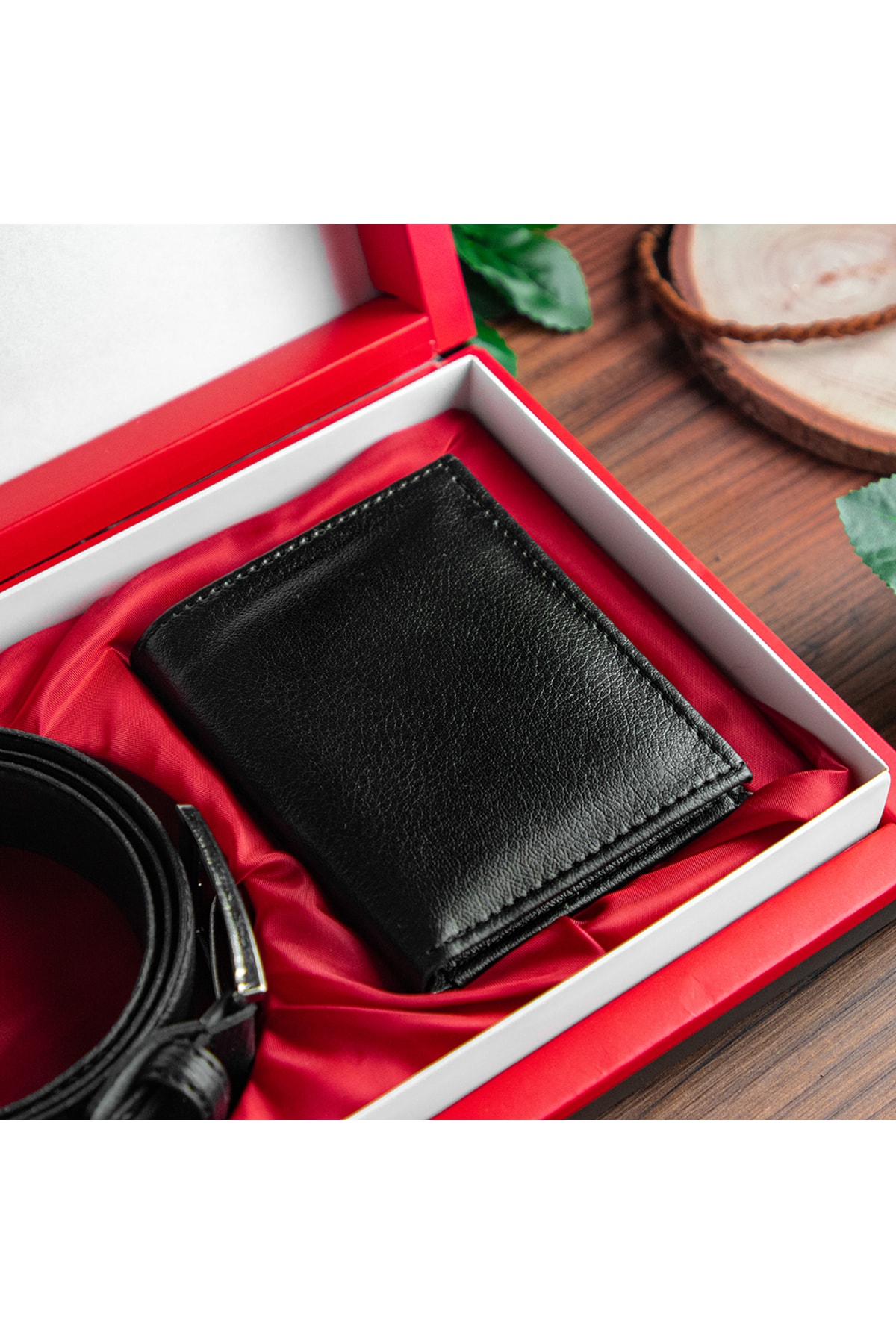 کیف پول مردانه سبز H Hediye Hemen | 106487 اورجینال - تصویر 3