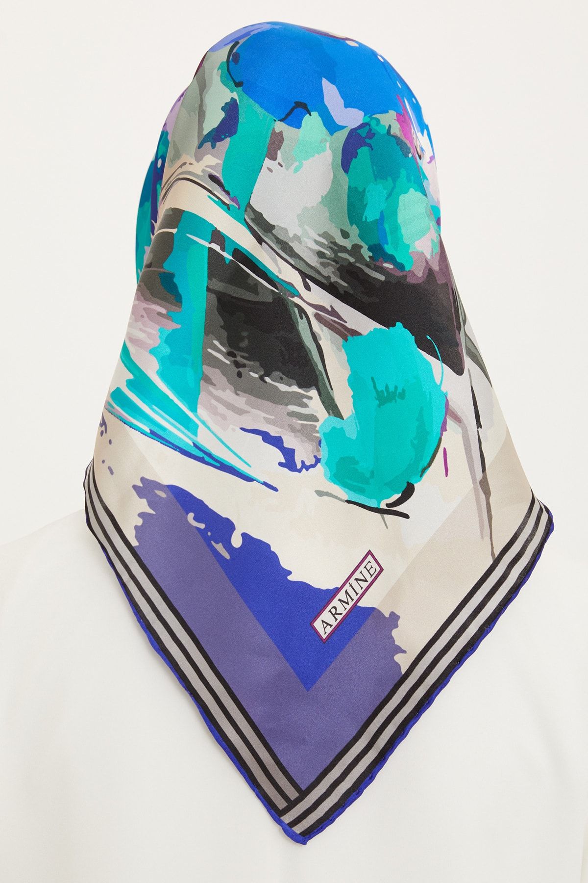 روسری حجاب IPEK SCARF 8713D SURA نوستالژی Armine
