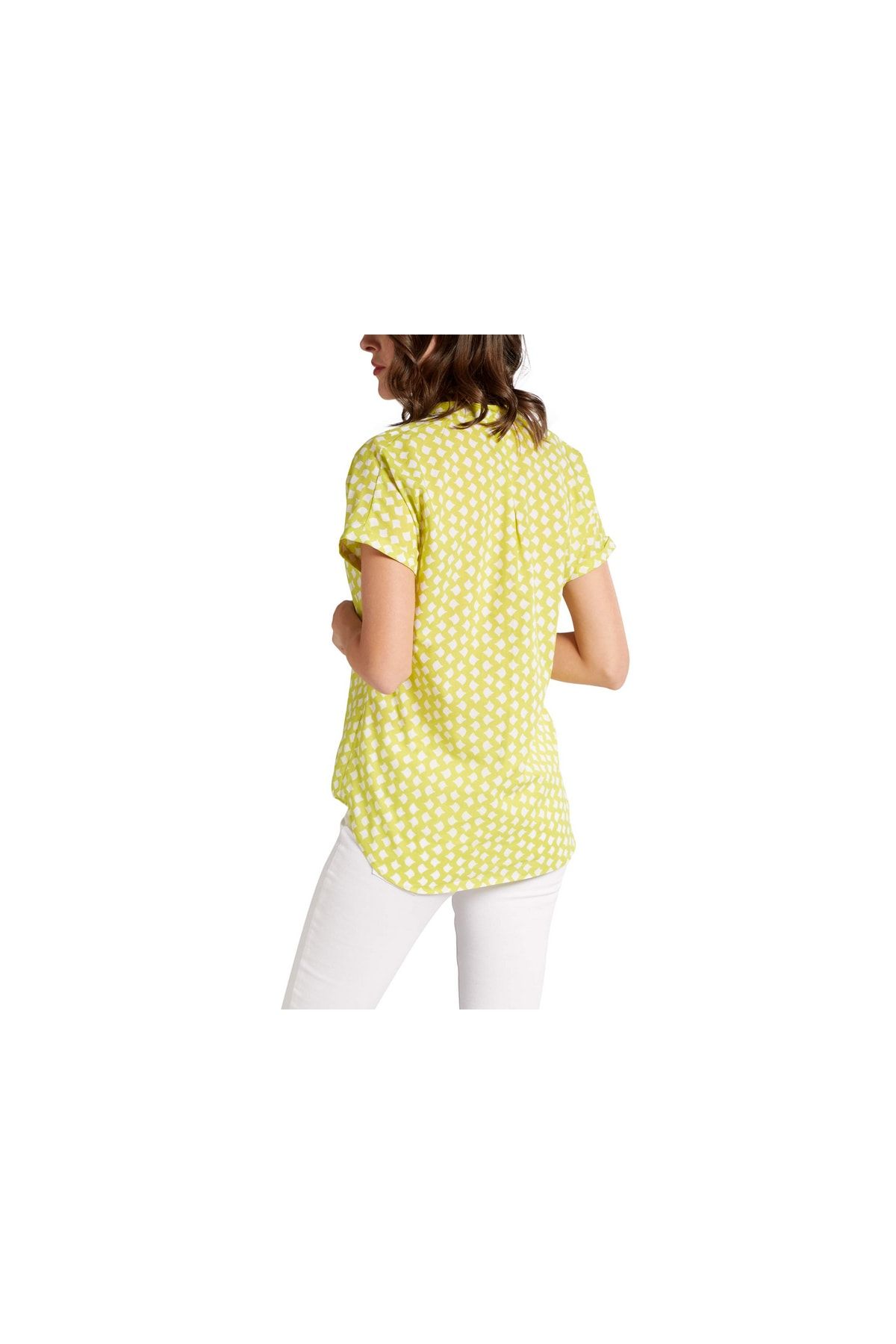 Fit ETERNA - Gelb Regular - Trendyol - Bluse