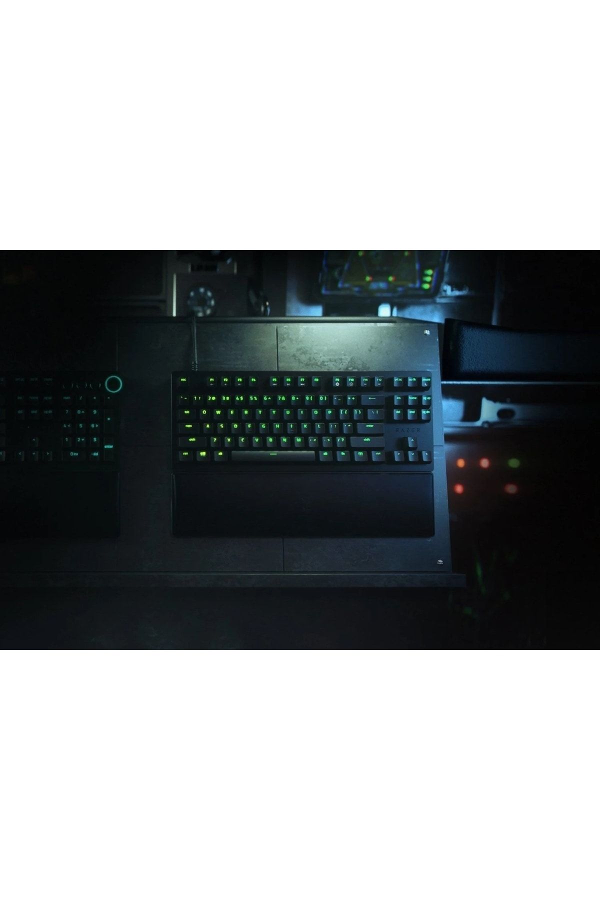 RAZER-Huntsman V2 Tkl Optical Gaming Keyboard, Linear Optical Switches, Pbt Keycaps 4
