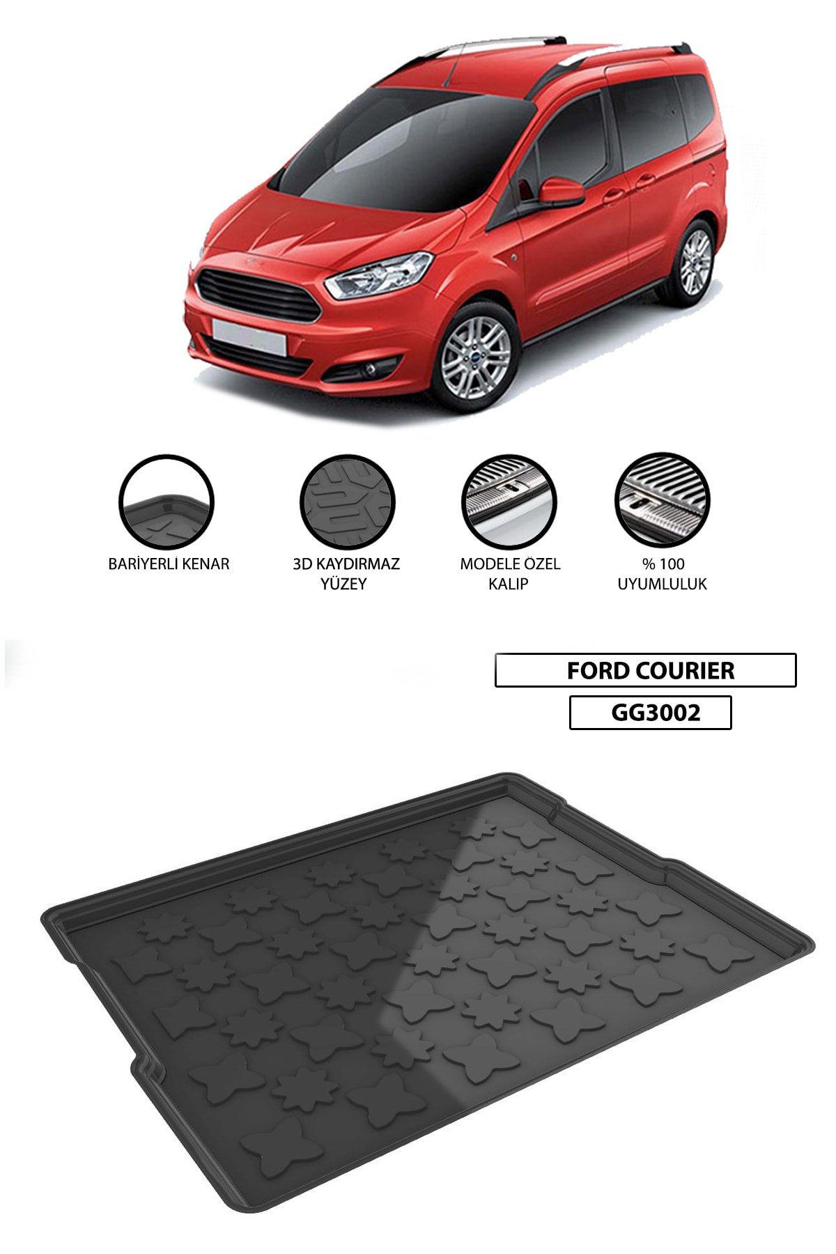 Genel Markalar Ford Courier Bagaj Havuzu