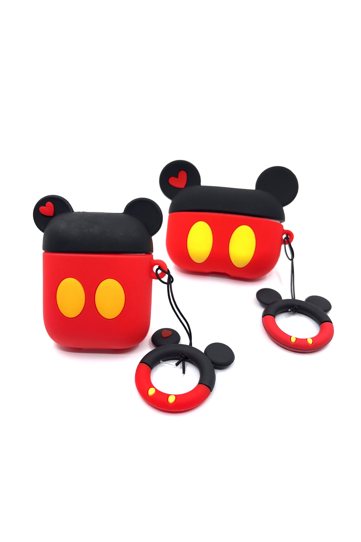Pro 1/2. Nesil Uyumlu Sevimli Mickey Fare Tasarımlı Kılıf