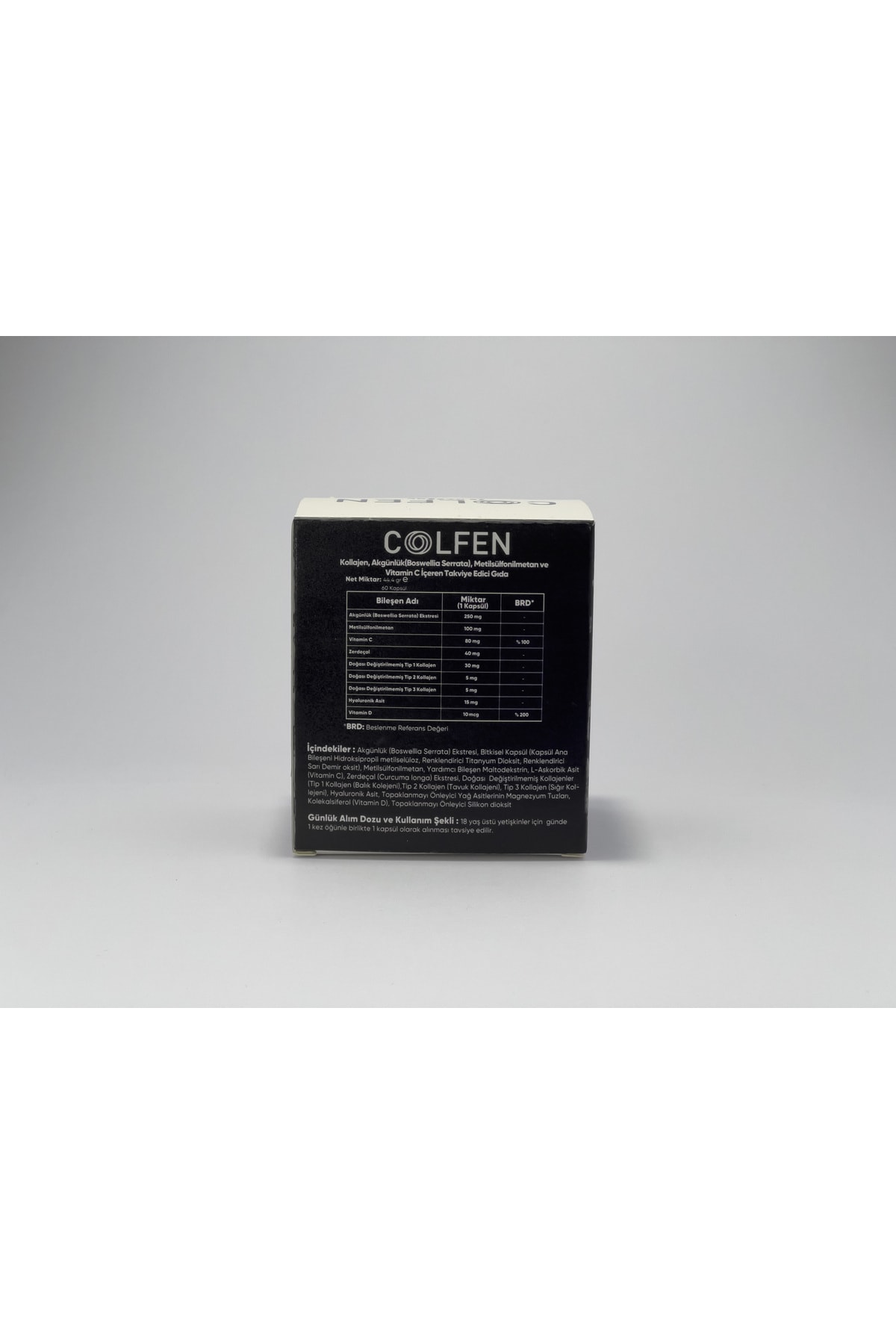 Fenne-Colfen Collagen Food Supplement Vitamin C Type1-2-3 3