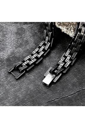 VoNoCHoR Vintage Viking Çelik Bileklik