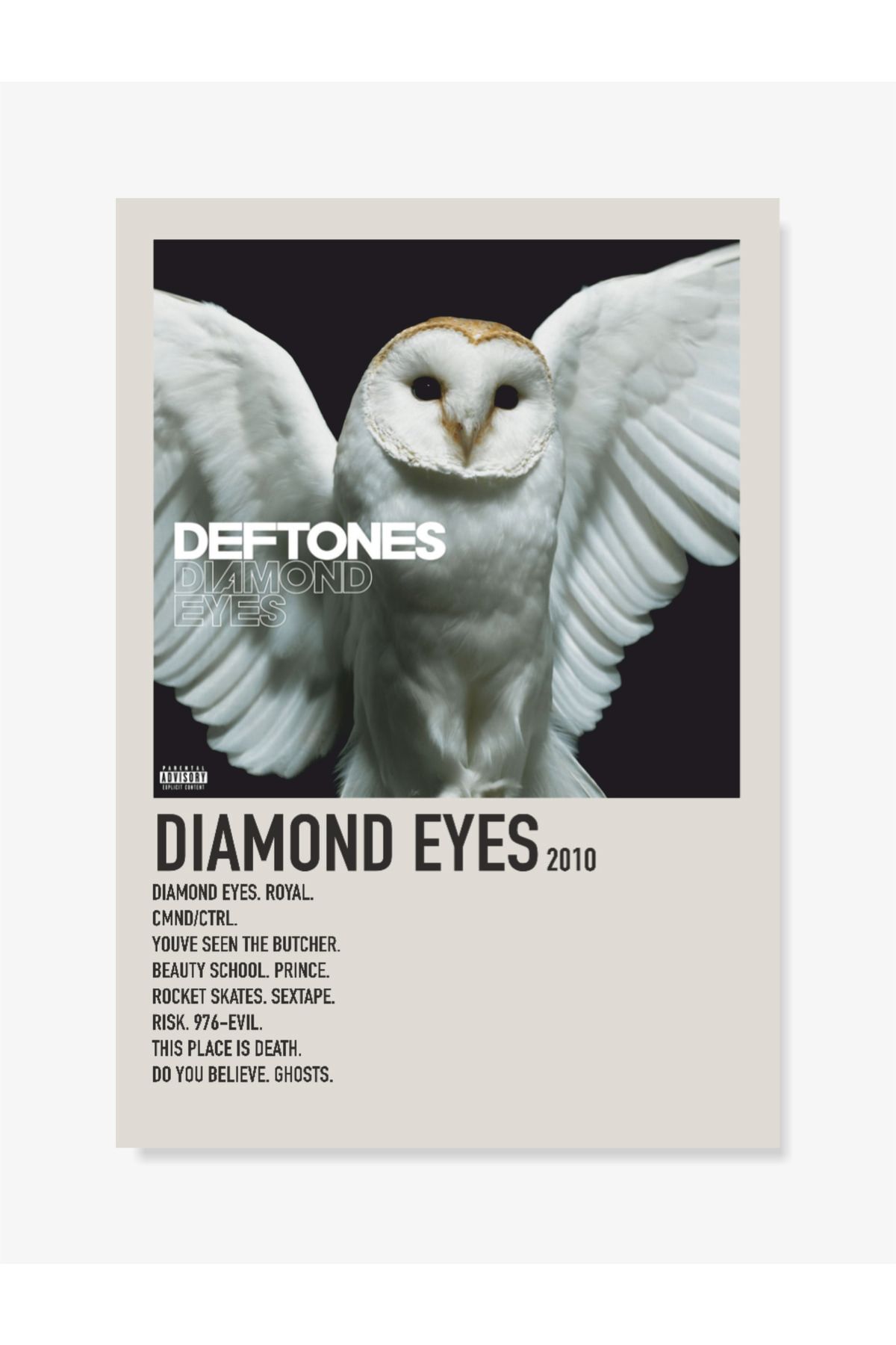 fırsatlar diyarı-Deftones Diamond Eyes Music Info Wall Poster 1