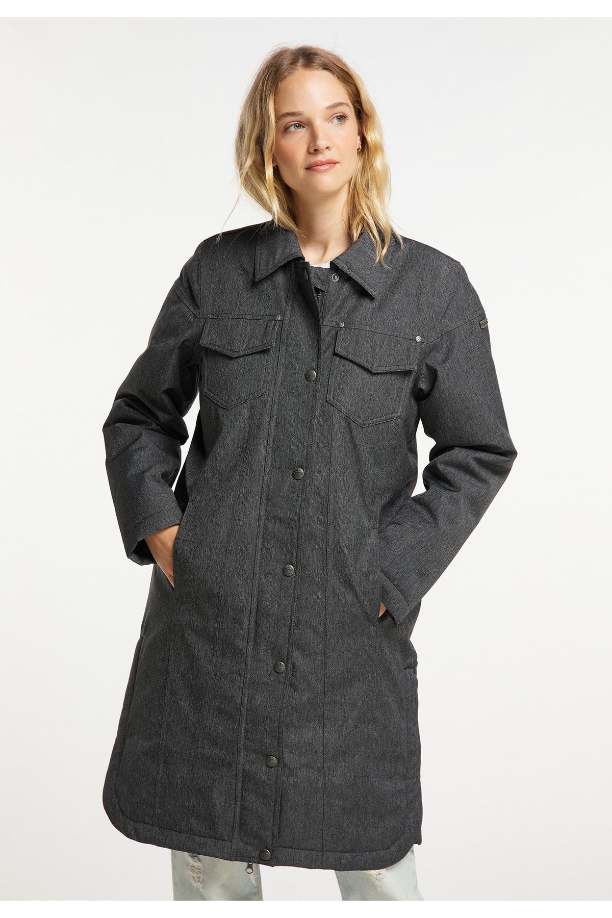 Dreimaster-Vintage Winterparka incus 3