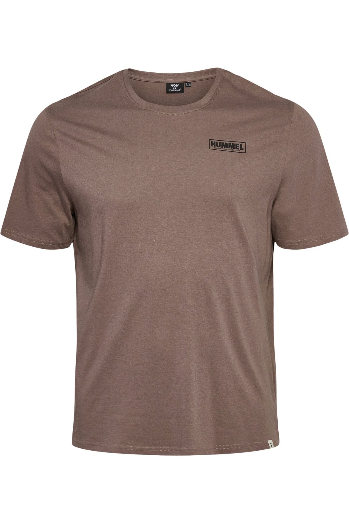 HUMMEL T-Shirt - Regular - - Fit Braun Trendyol