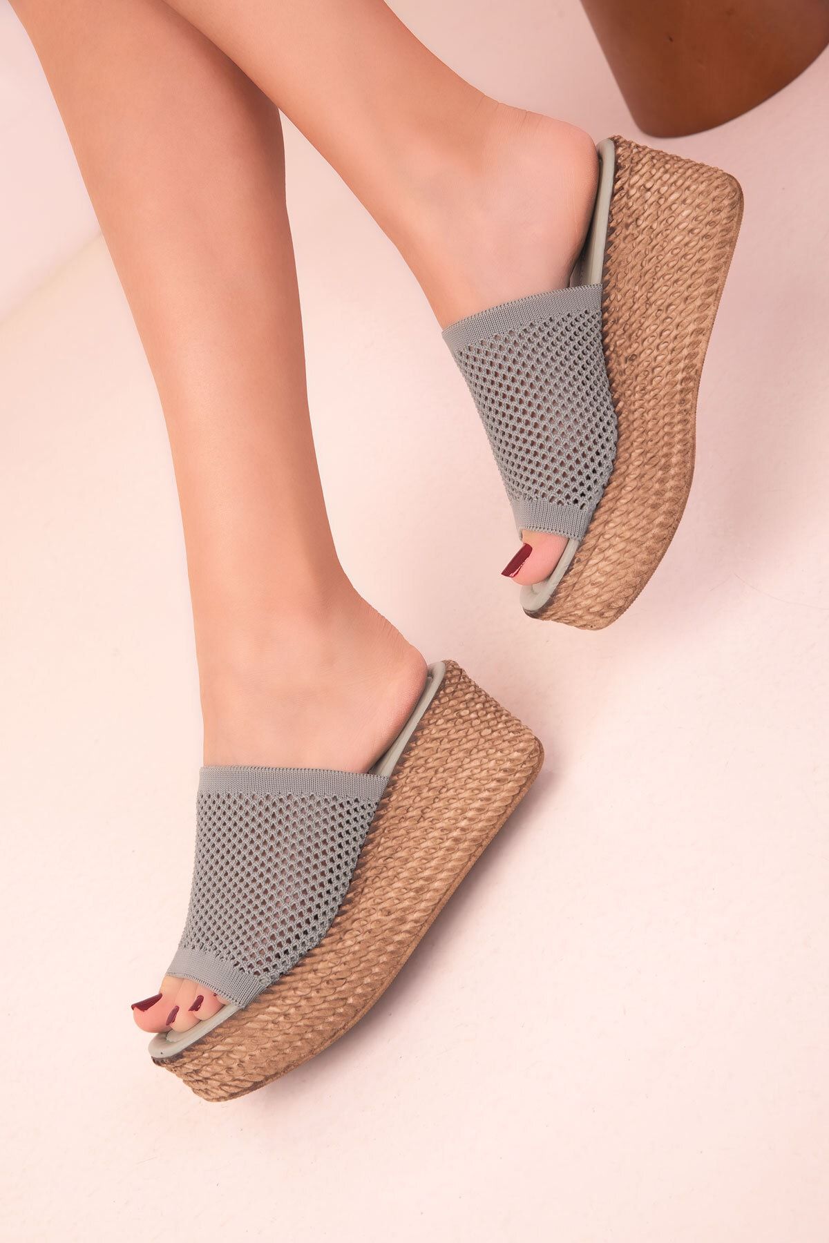 SOHO-Green Women's Slippers 18183 4
