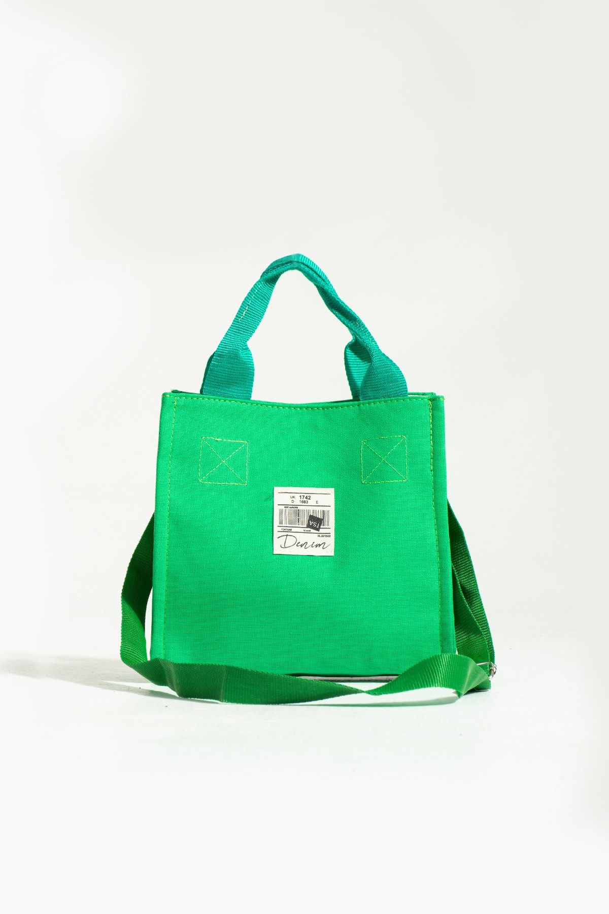 LORENZ BAG Shoulder Bag Green Plain Trendyol