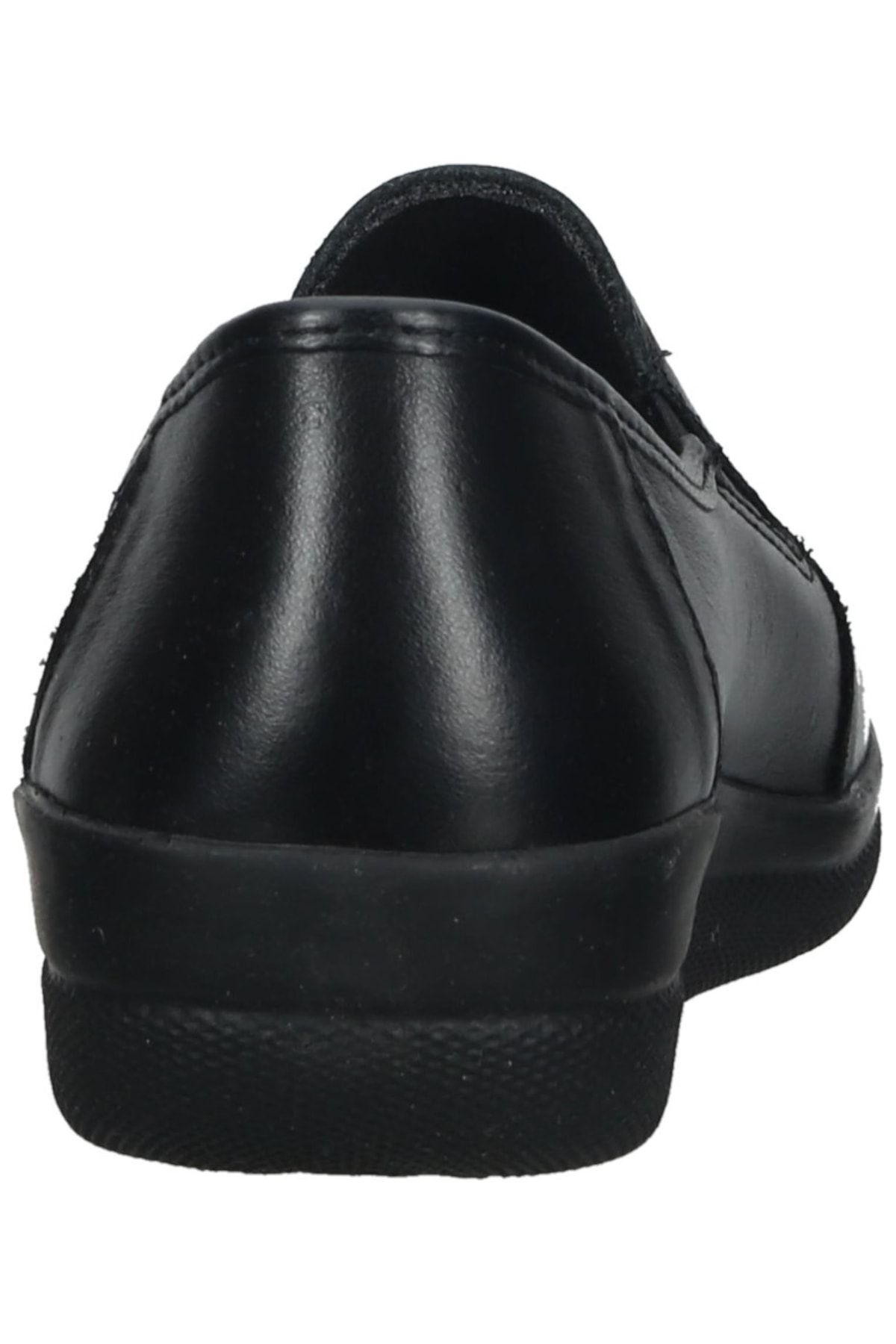 Cosmos Comfort Flacher Schuh Schwarz Flacher Absatz Fast ausverkauft EH9592