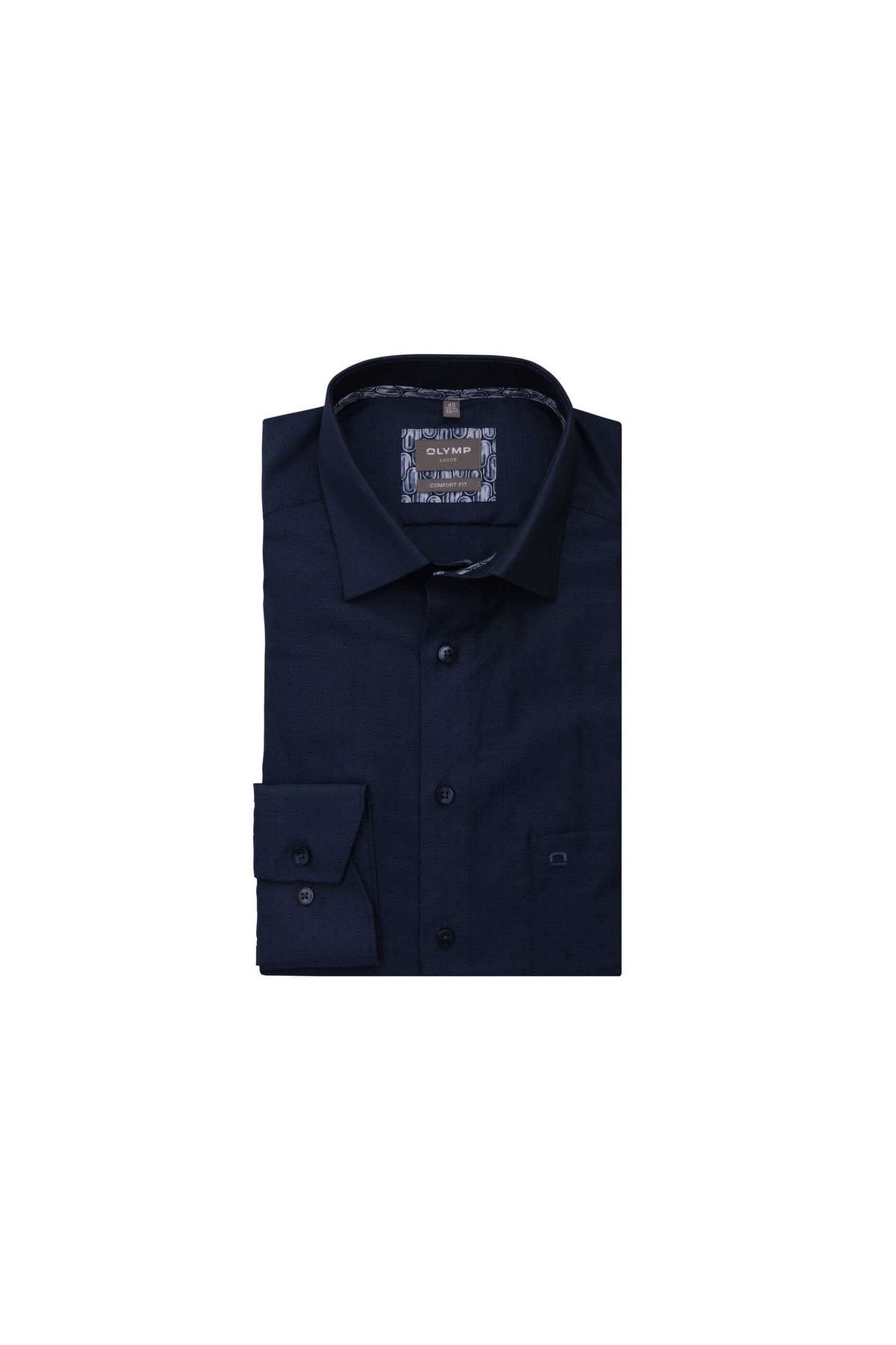OLYMP Hemd Blau Regular Fit