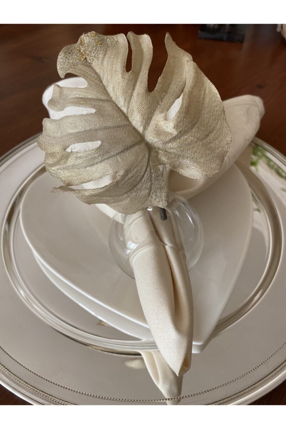 Glass hot sale napkin rings