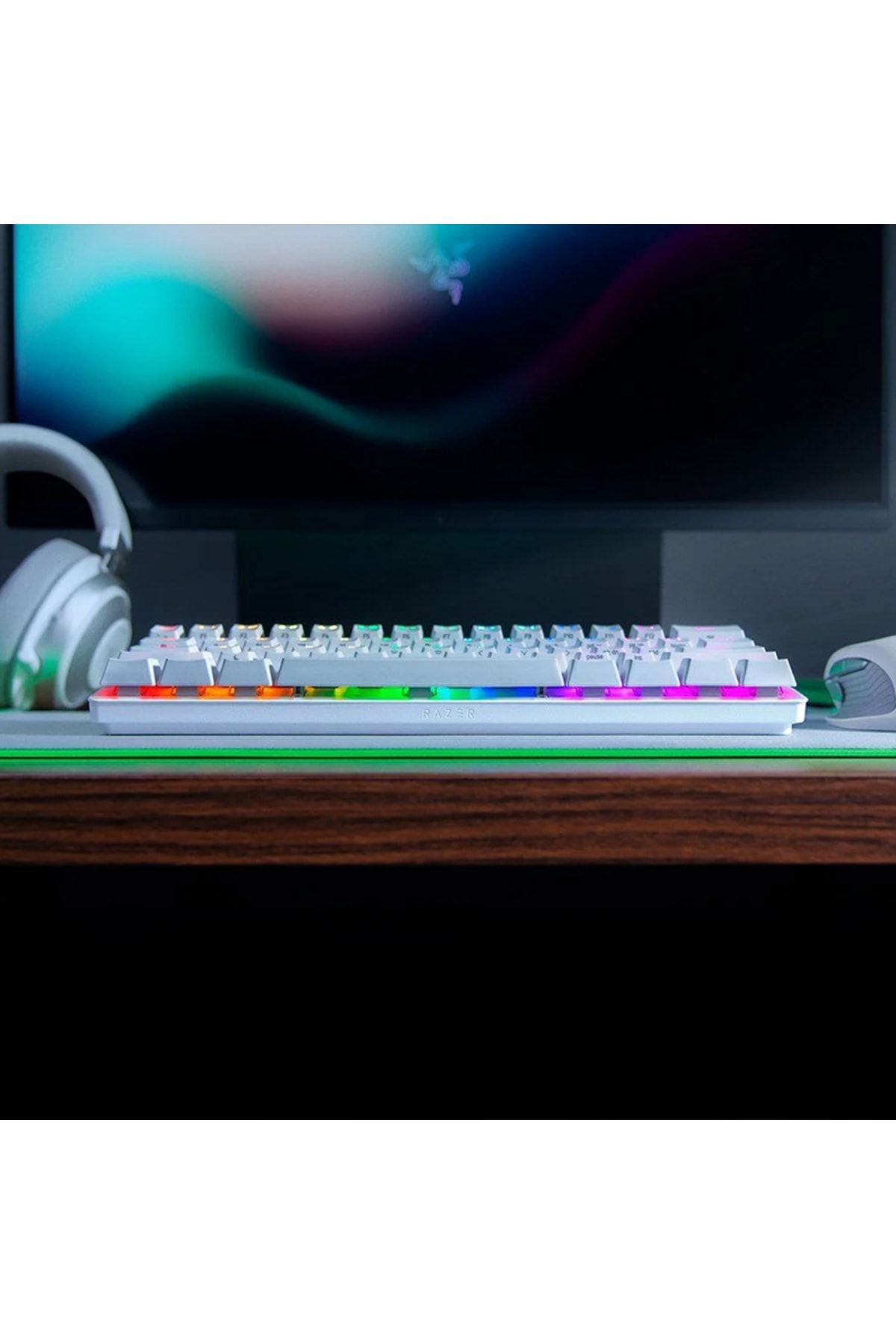 RAZER-Huntsman Mini - إصدار الزئبق. تخطيط الولايات المتحدة 3