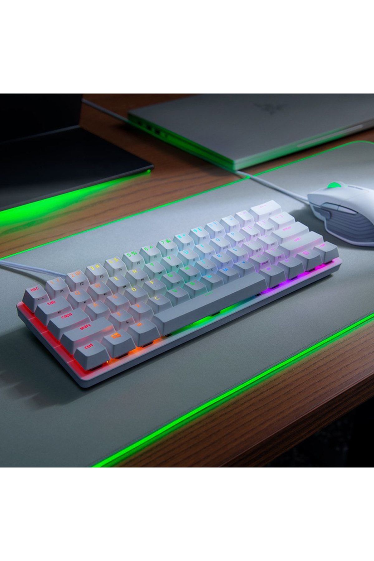 RAZER-Huntsman Mini - إصدار الزئبق. تخطيط الولايات المتحدة 4