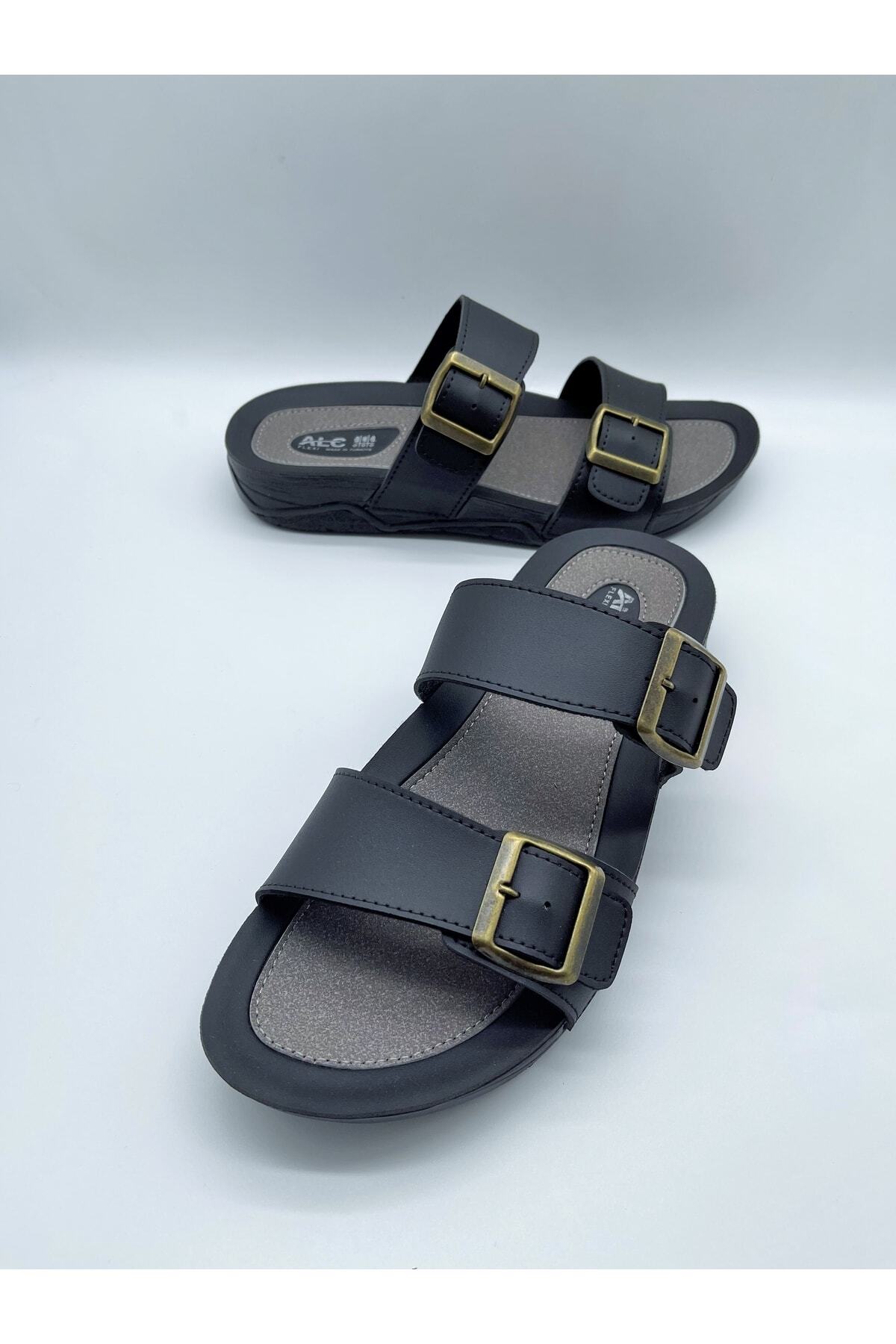 Hızlı Al-Lined Sole Men's Slippers 4