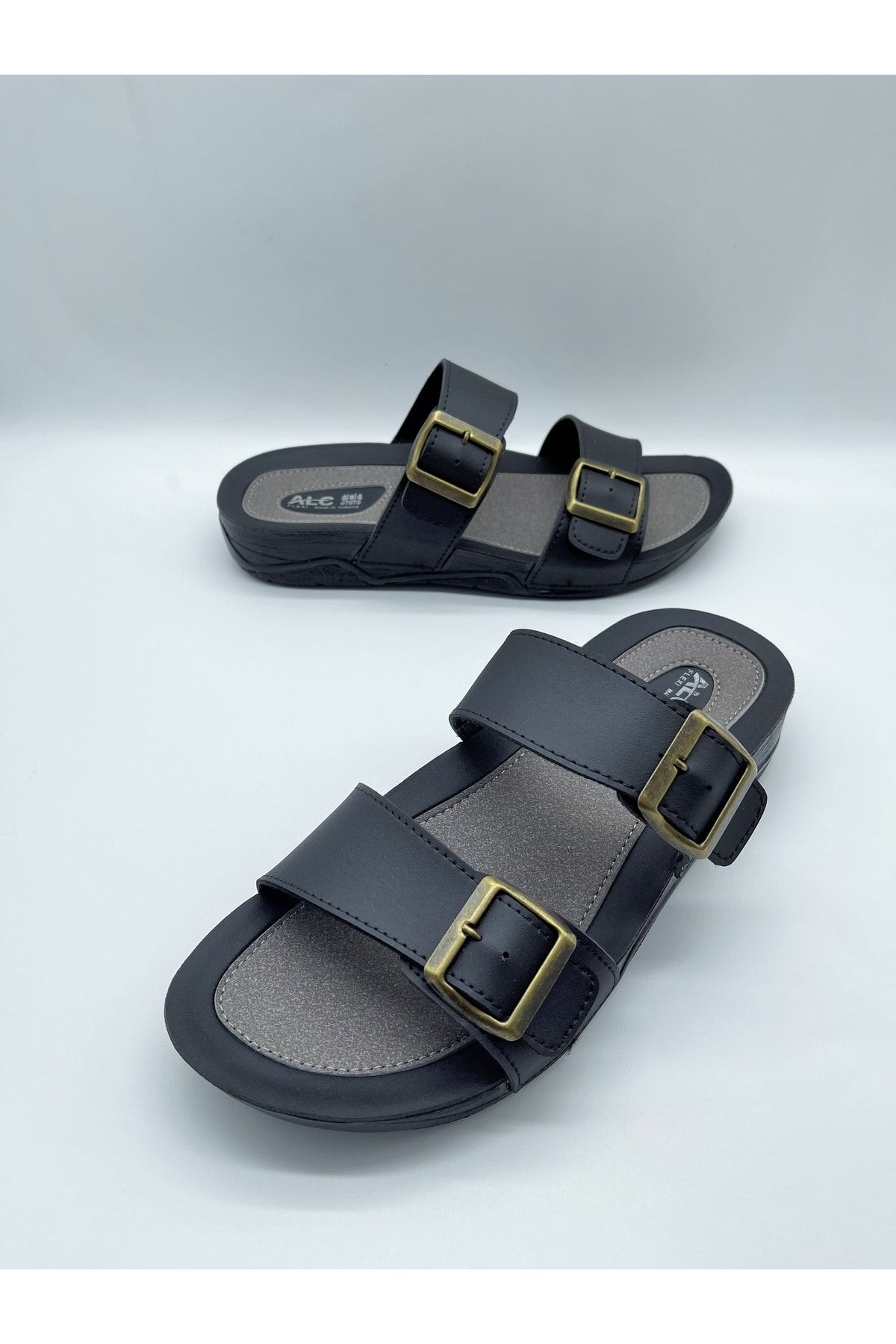 Hızlı Al-Lined Sole Men's Slippers 7