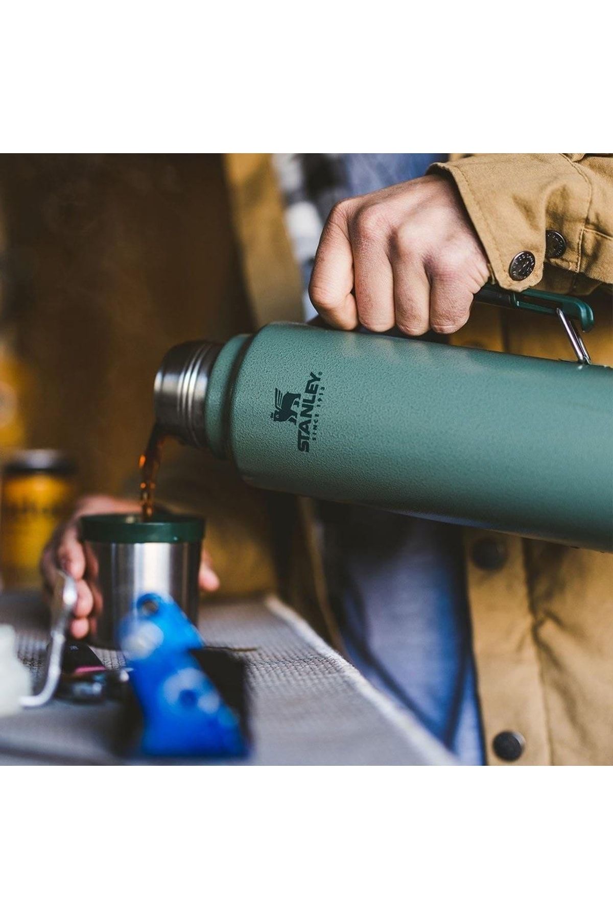 قمقمه کلاسیک 1 لیتری (سبز) استنلی Stanley
