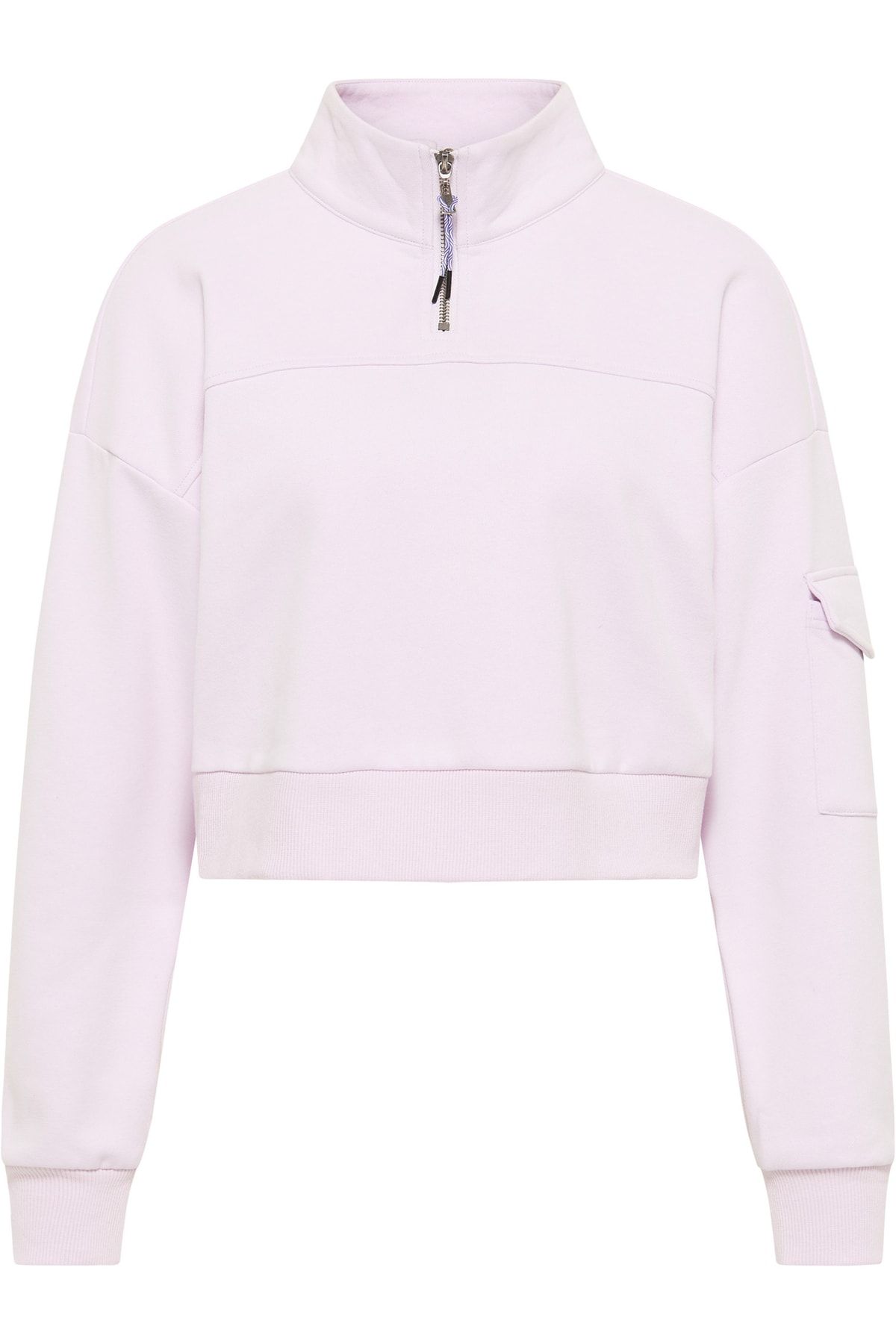myMo Sweatshirt Lila Regular Fit Fast ausverkauft
