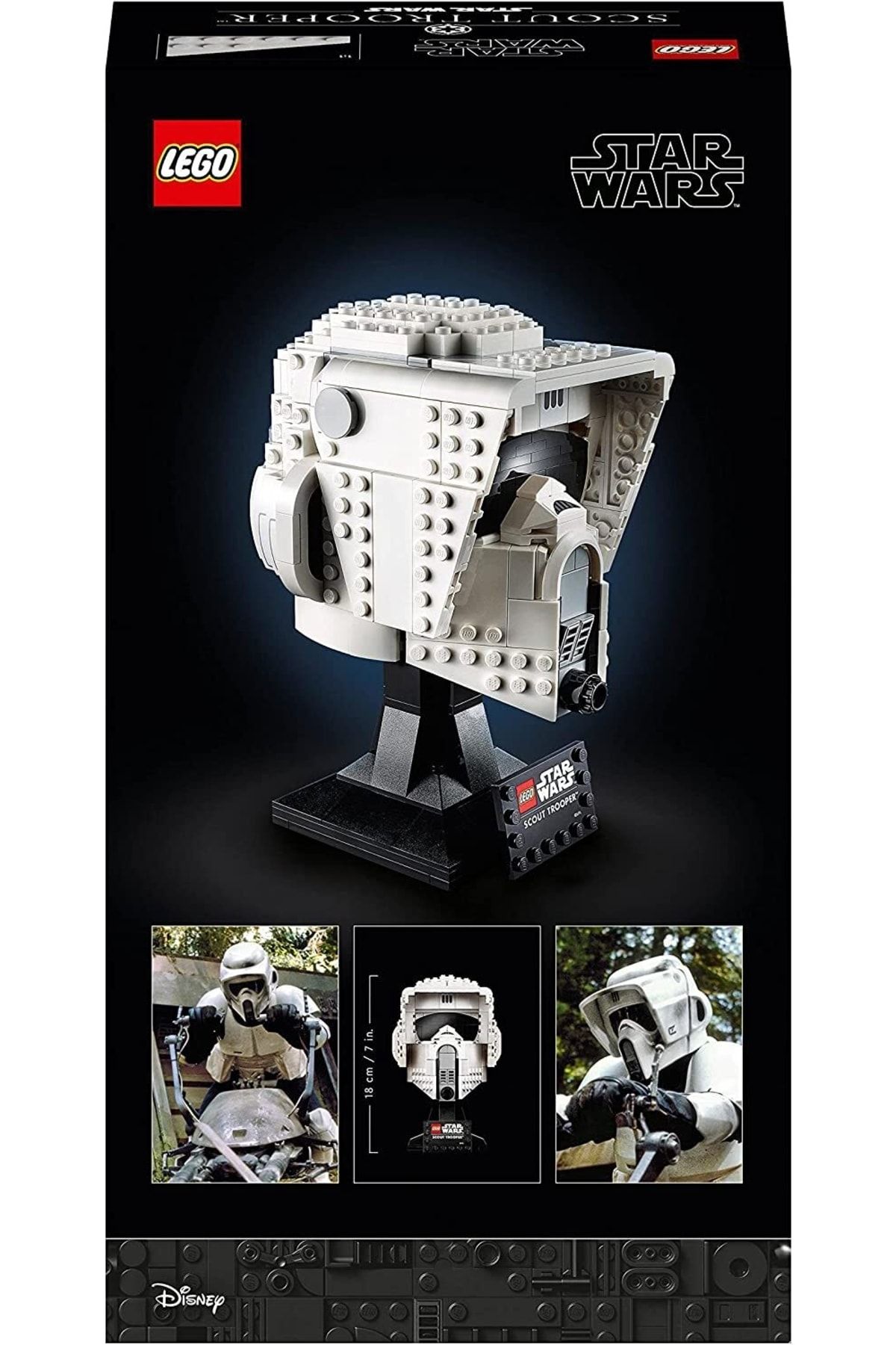 ست 75305 با 471 قطعه Star Wars Scout Trooper Helmet  LEGO لگو