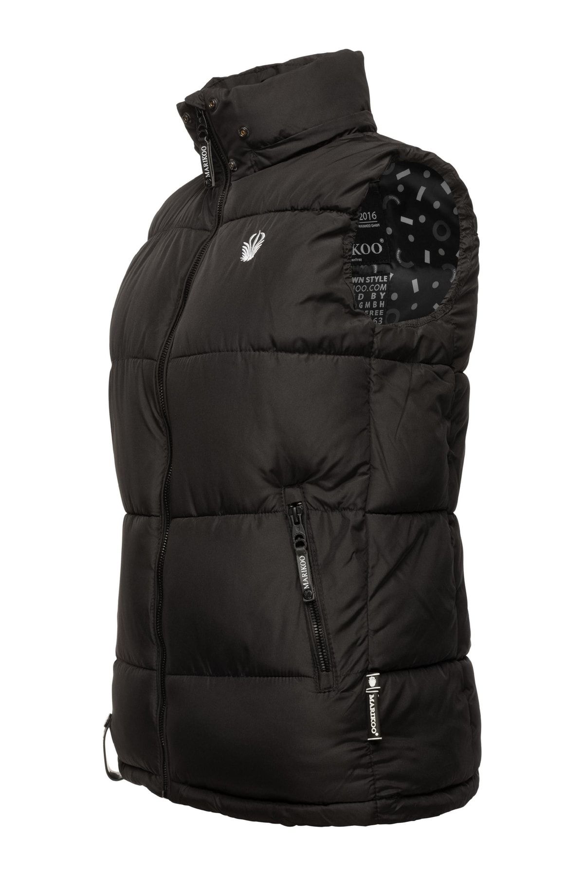 Marikoo Weste - Schwarz - Puffer - Trendyol