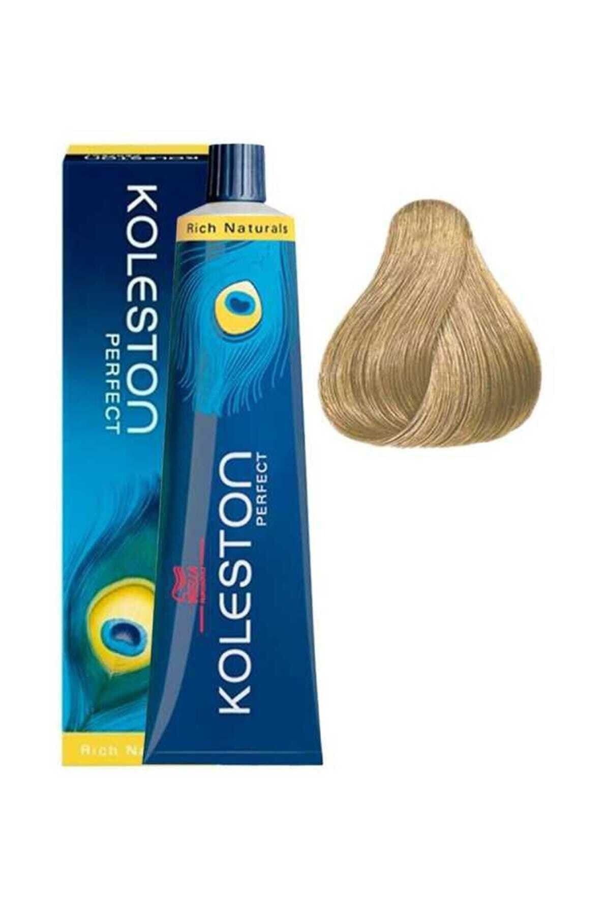 رنگ مو سفید مردانه و زنانه Koleston Perfect 8.38 باز مروارید طلایی فوق العاده 60 میل Wella