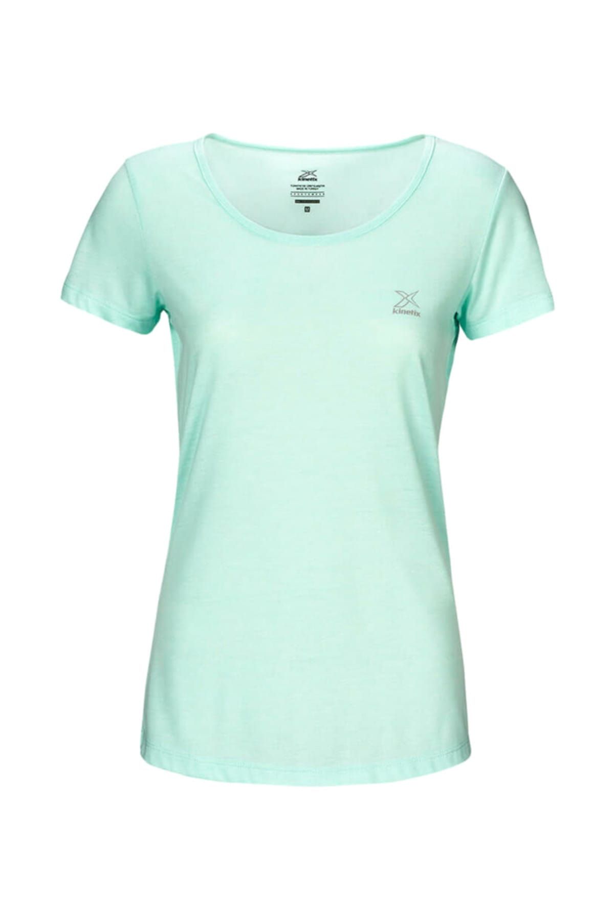 Kinetix-BASIC T-SHIRT Mint Kadın T-Shirt 100380869 1