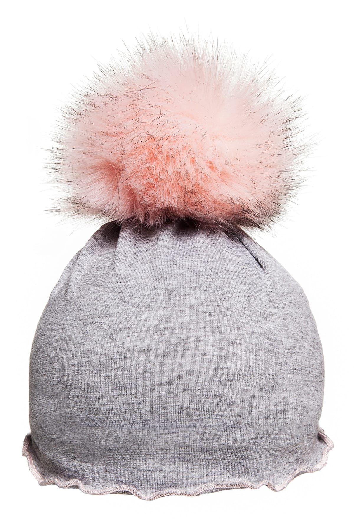 Gray baby hat store
