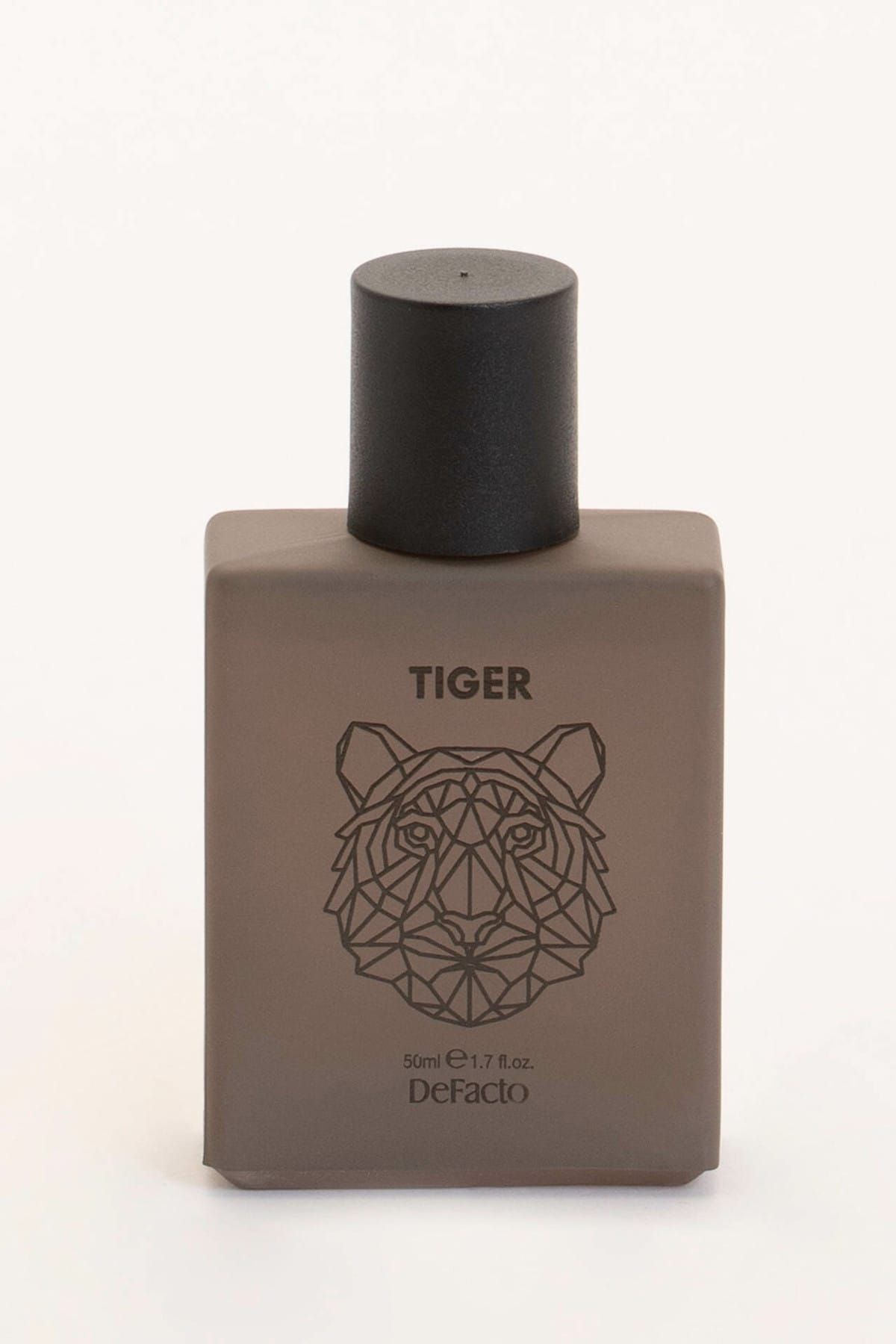 عطر مردانه تایگر قهوه ای ۵۰ میلی دفکتو  Defacto