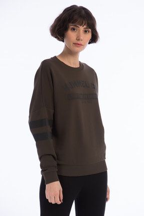Kadın Sweatshirt Hmluber Cotton Sweatshirt 920062