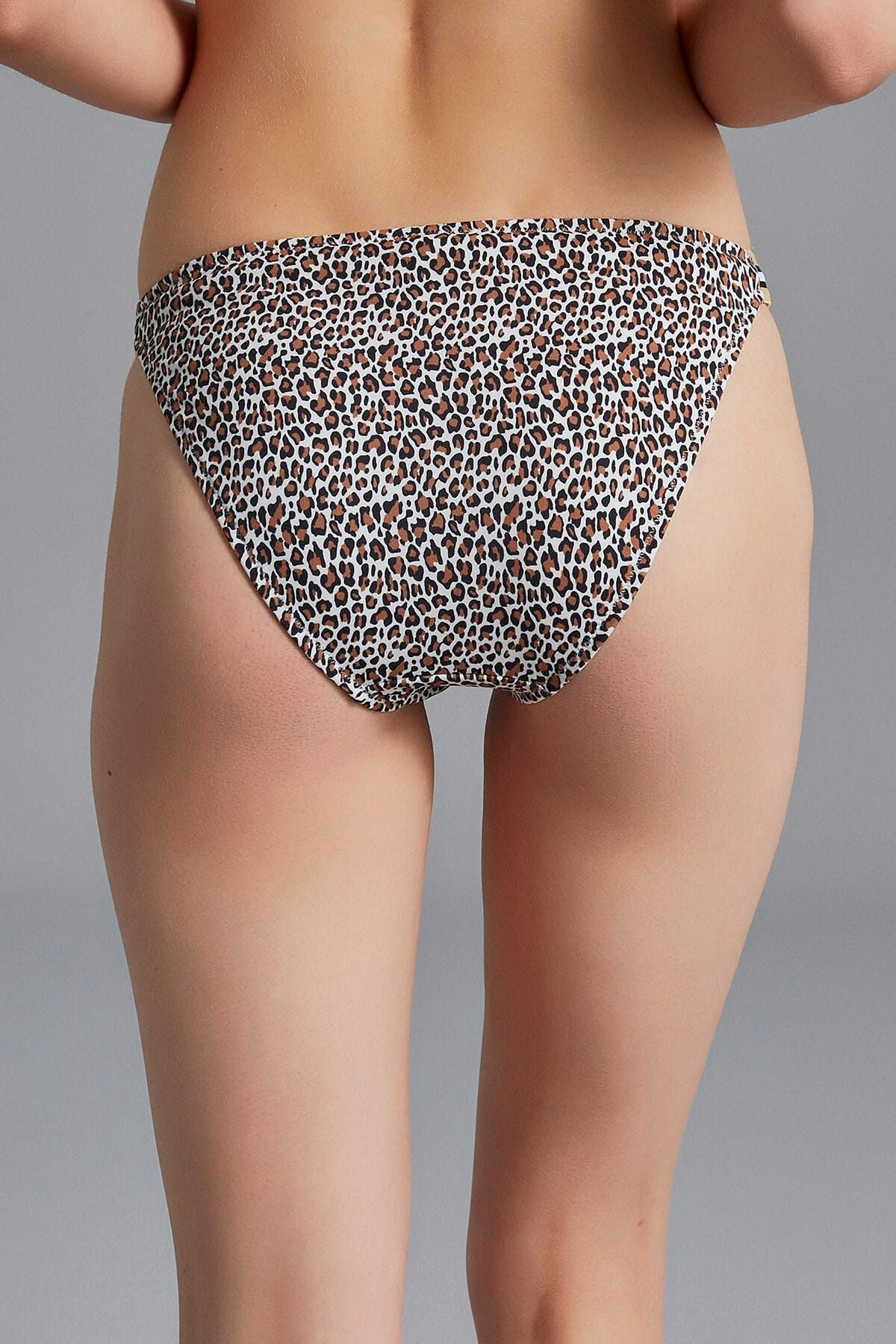 Penti-Τυπωμένο Leopard Side Bikini Bottom 3