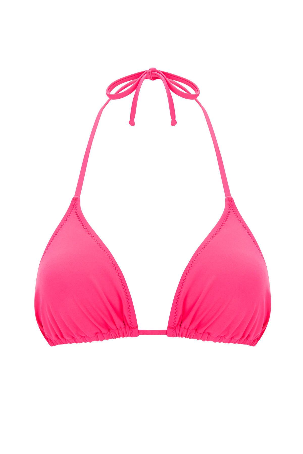 Penti-Fuchsia Basic Triangle Bikini Top 5