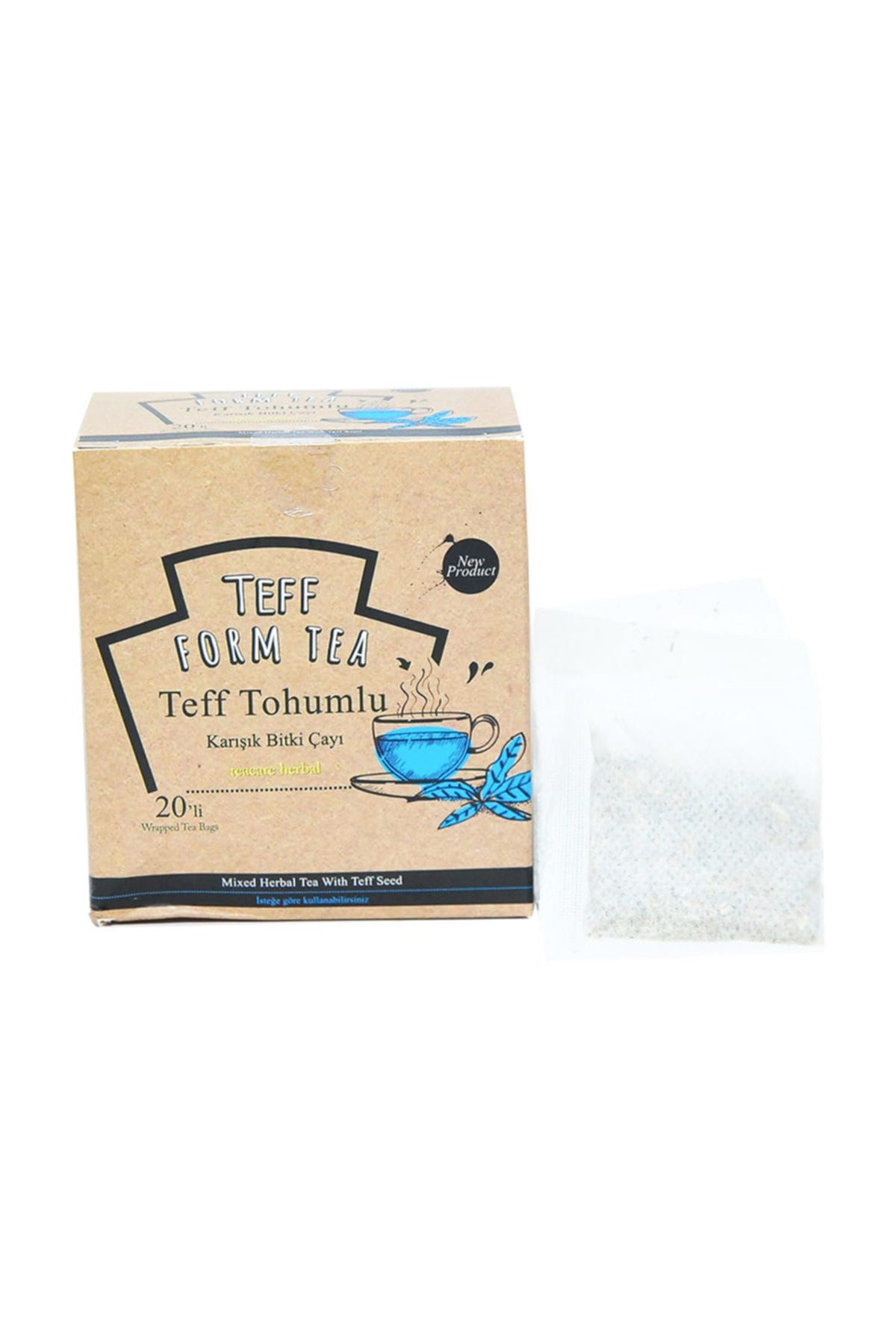 Teff Tohumlu Karışık Bitki Çayı 20 Süzen Pşt