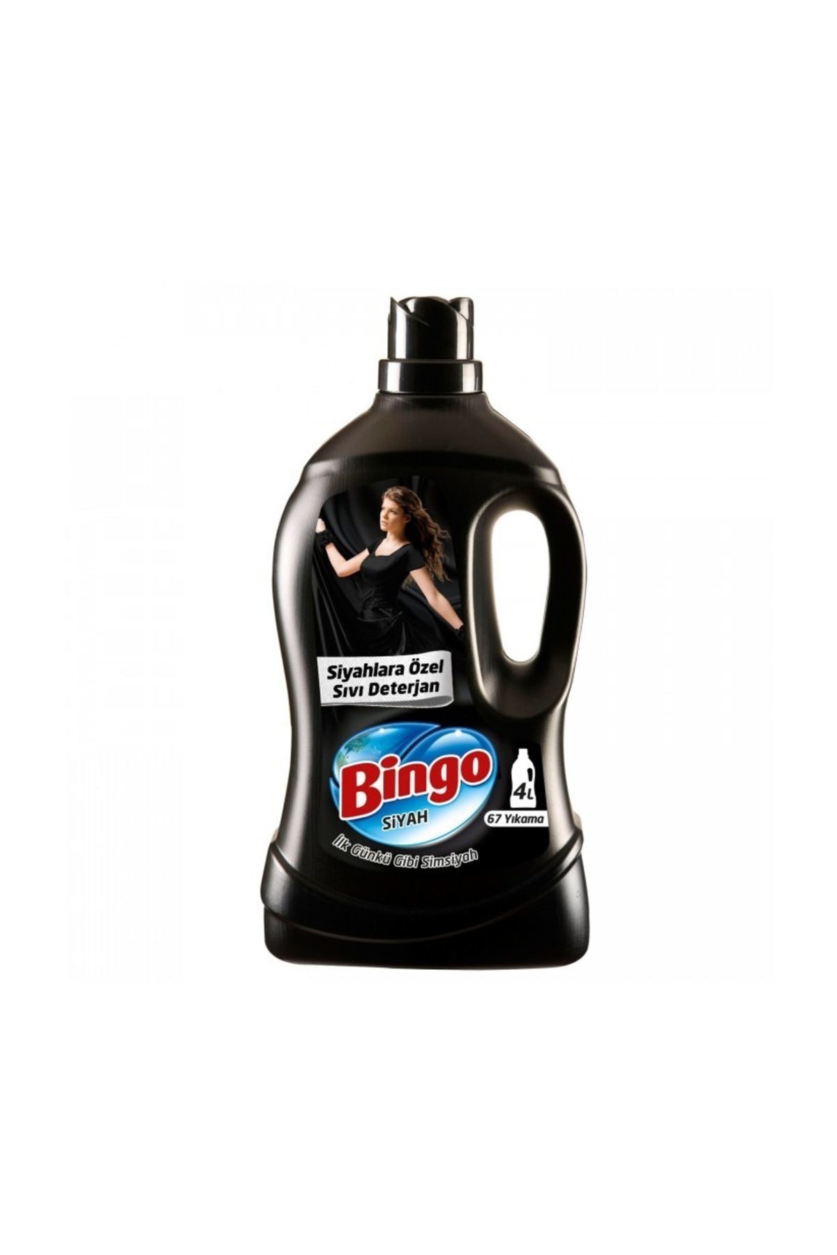 Bingo Sıvı Bakım Çamaşır Deterjanı Siyah 4 lt